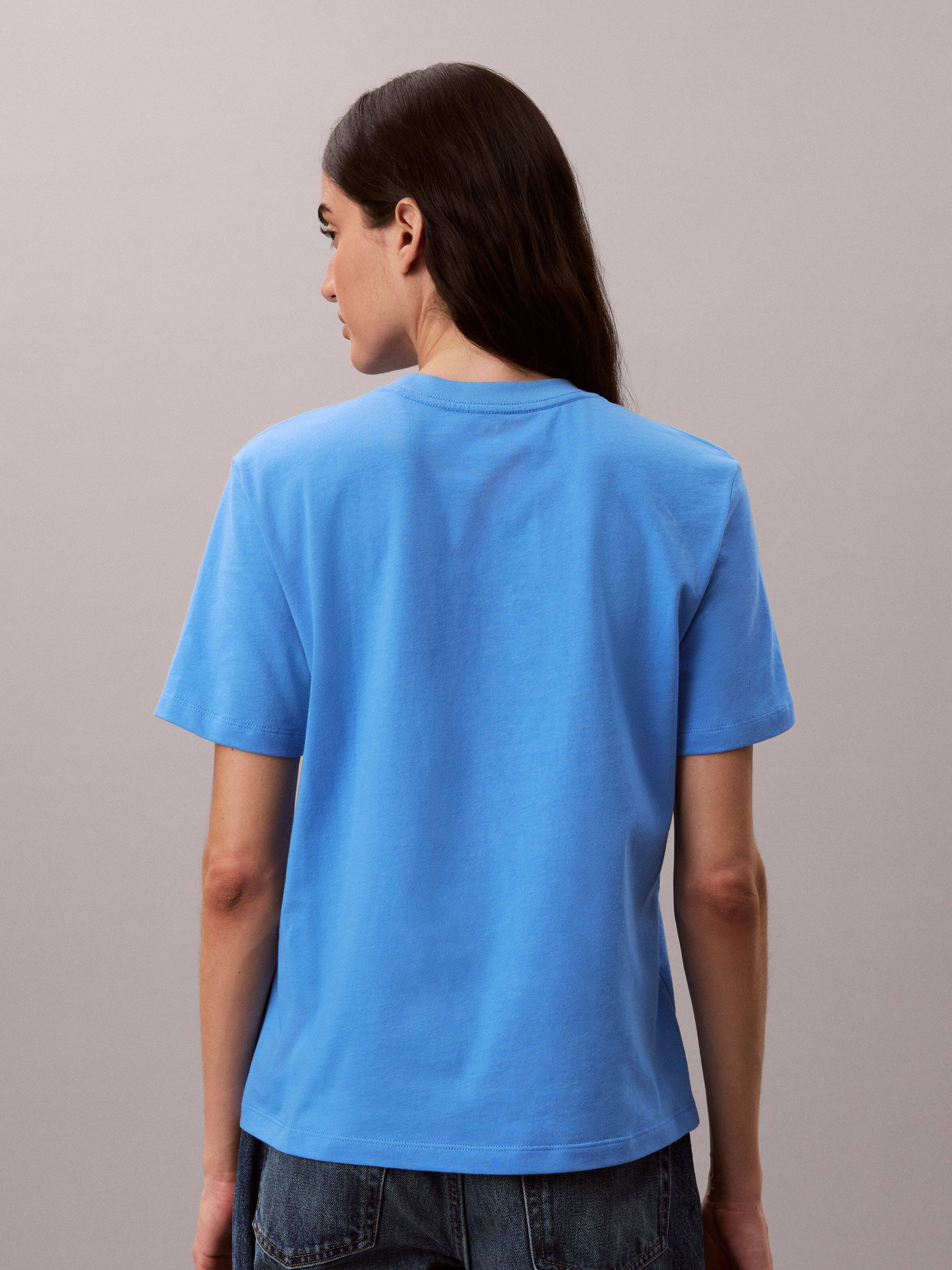 Hero Short Sleeve Classic Monologo Crewneck Tee In Marina
