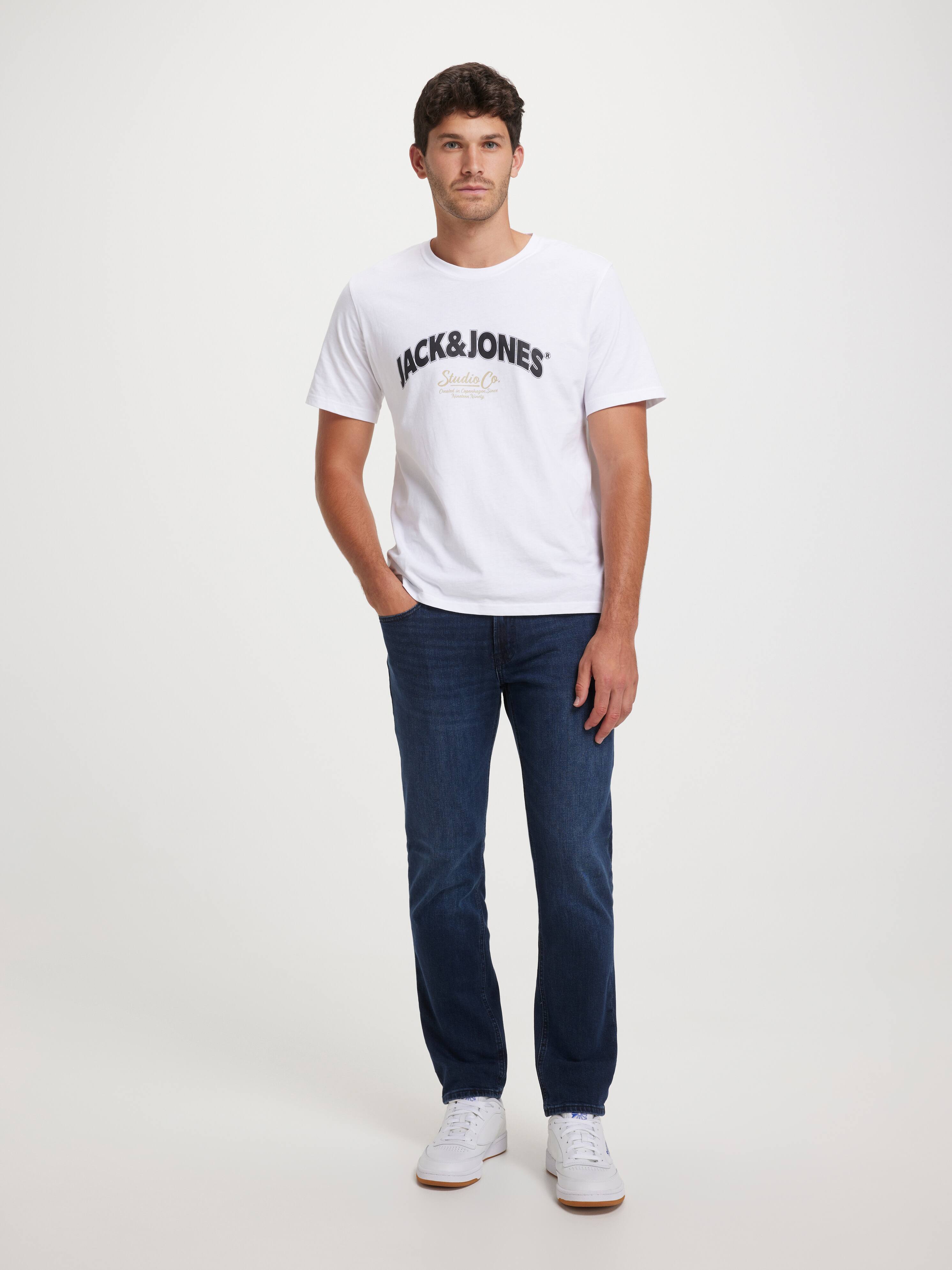 Clark Regular Straight Jean In Blue Denim