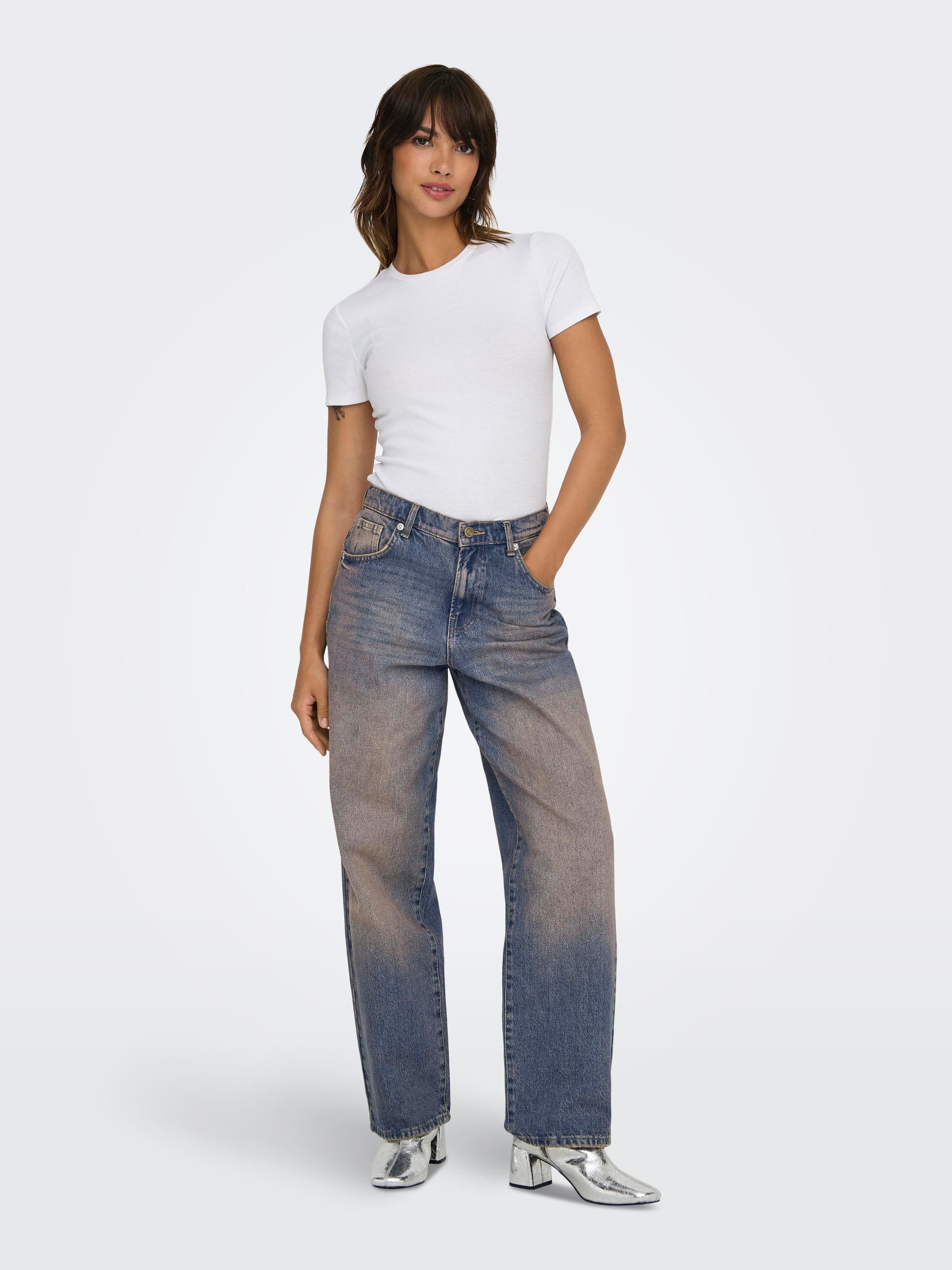Baggy Boyfriend Jeans In Tint