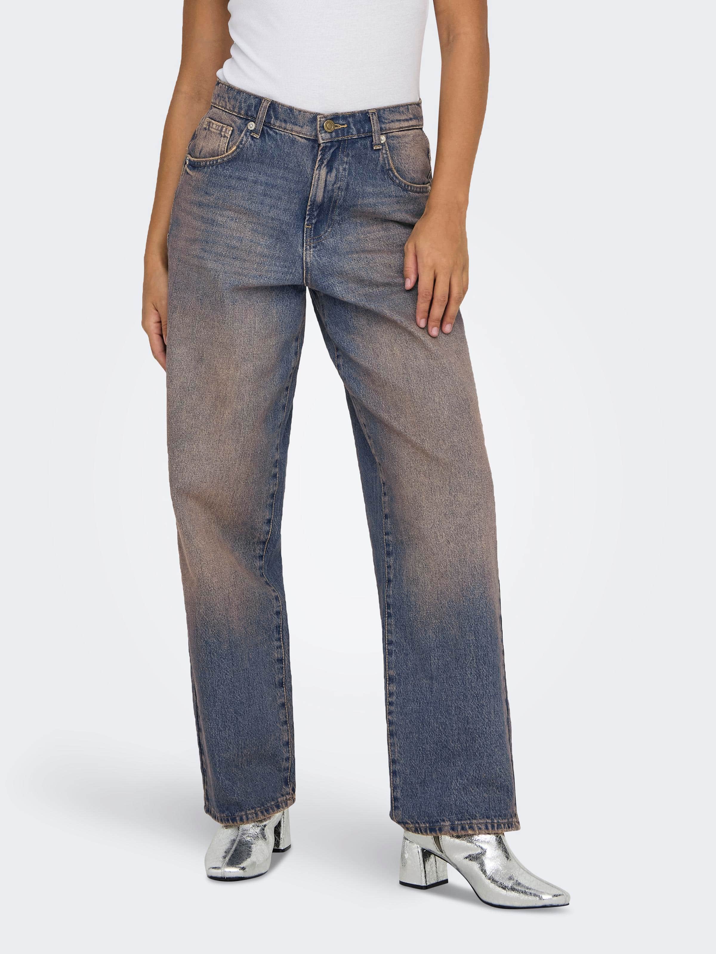Baggy Boyfriend Jeans In Tint
