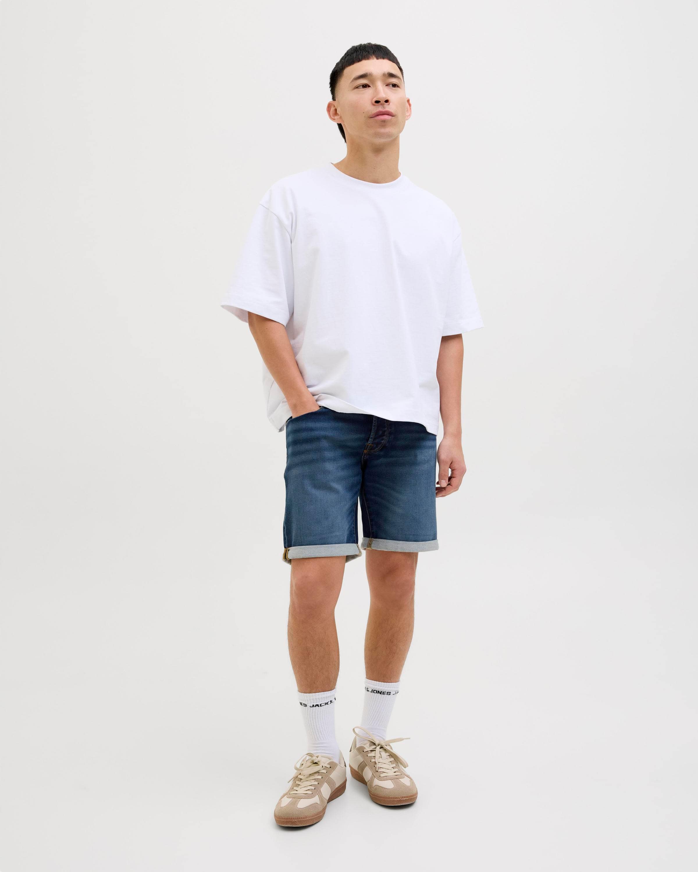 Rick Icon Short In 132 Blue Denim