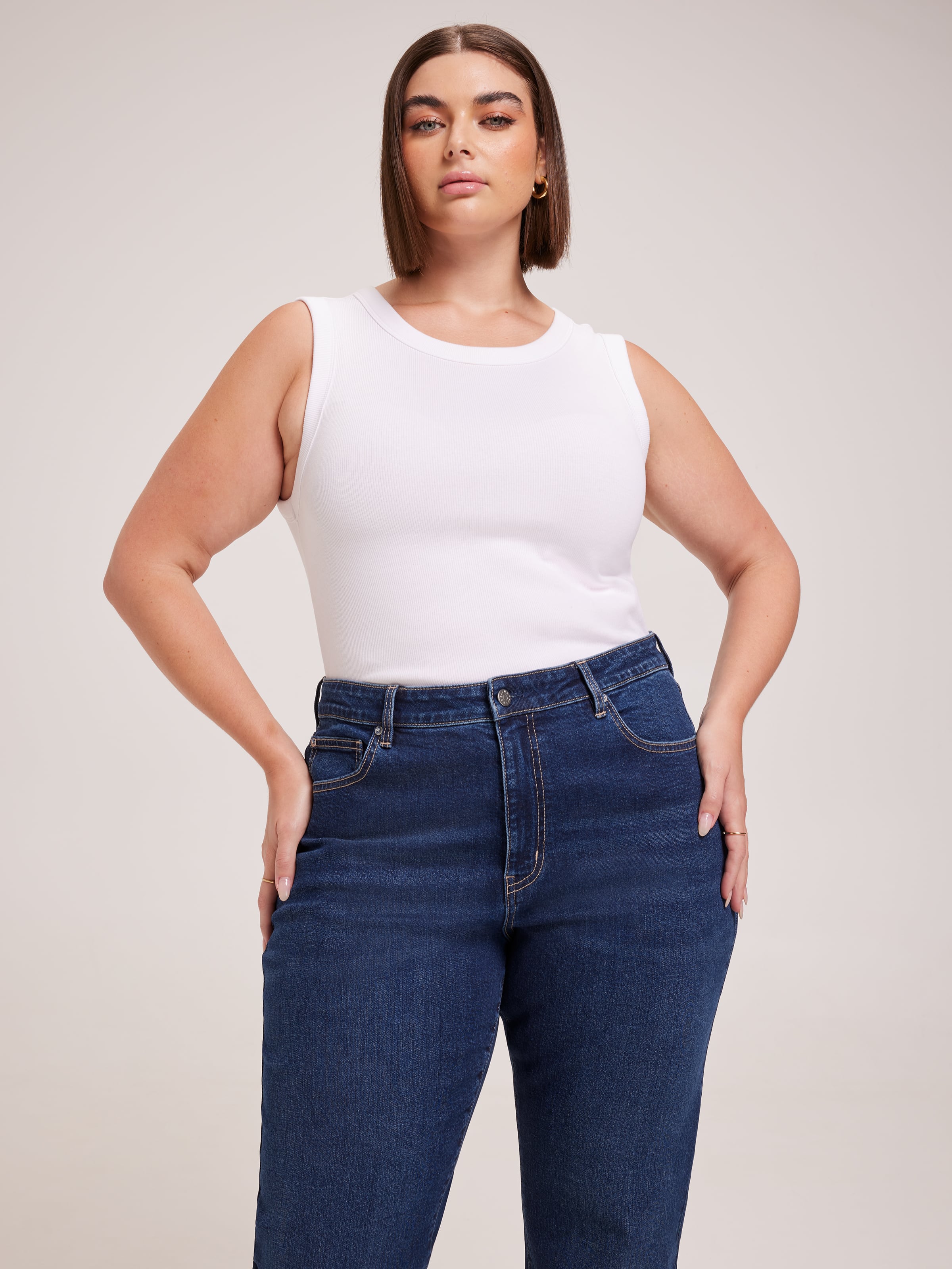 Curve Originals High Rise Straight Jean