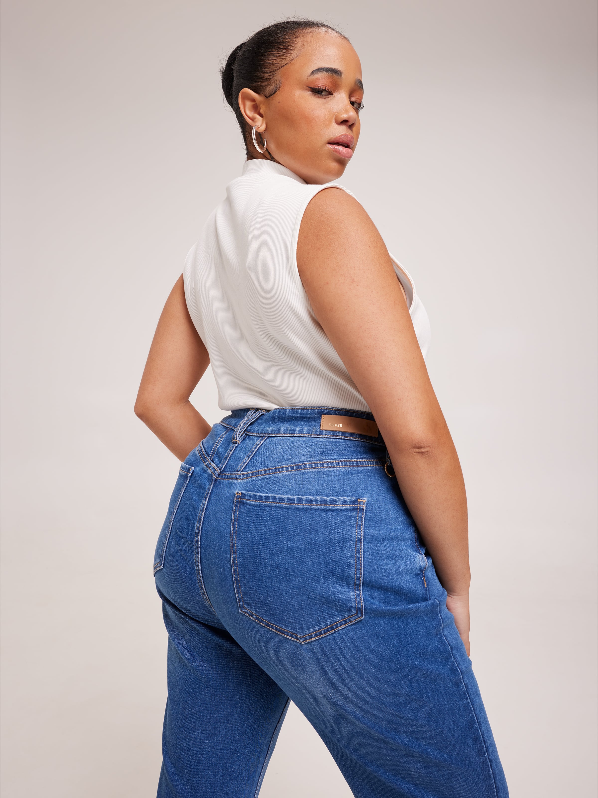 Womens store curve jeans