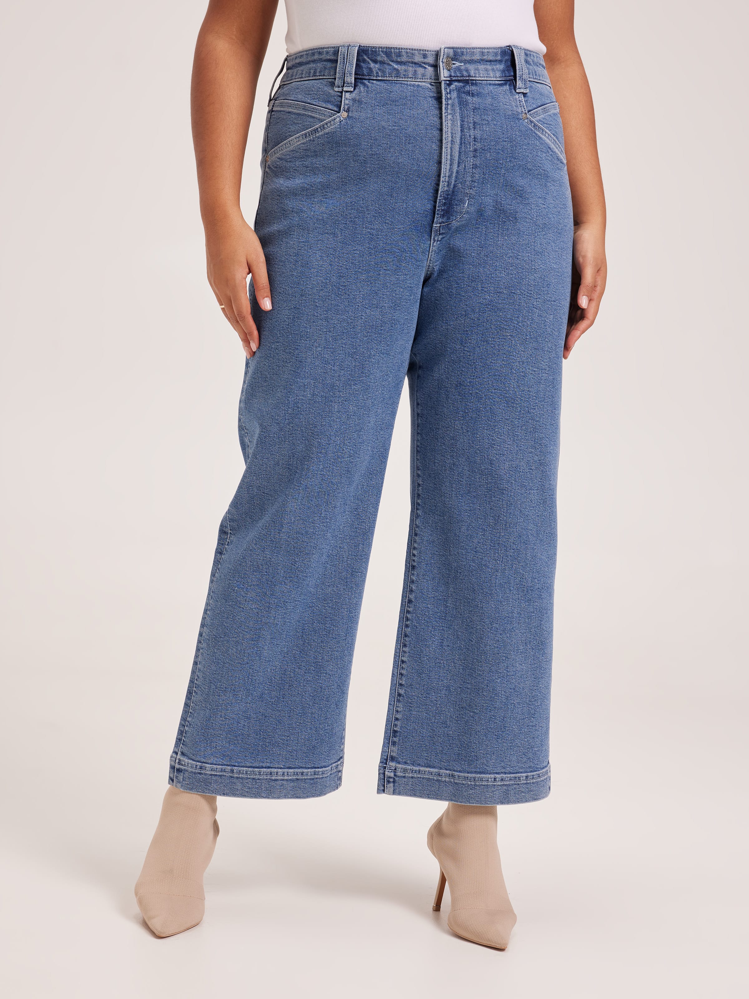 Curve Originals Utility Wide Crop Jean