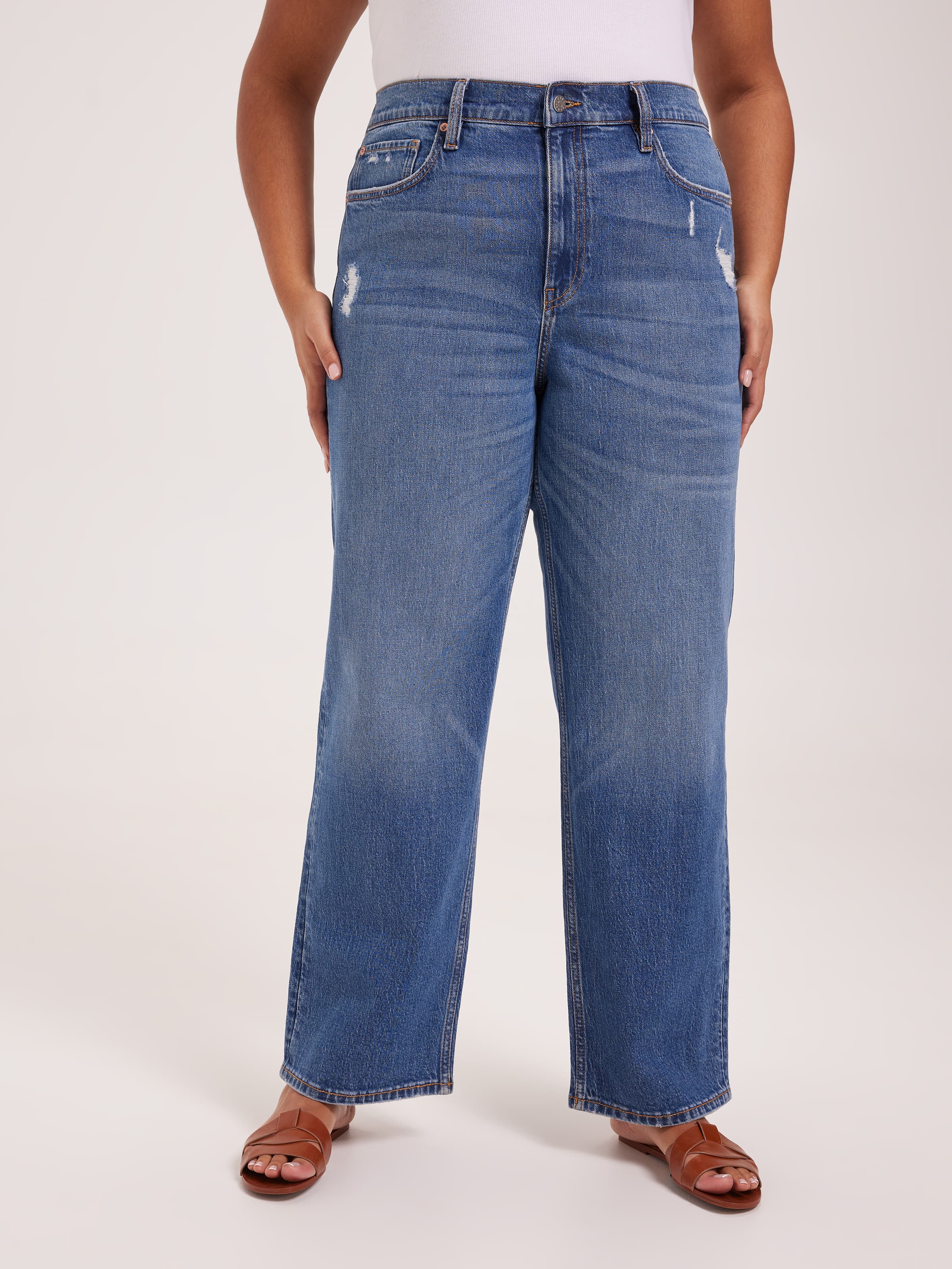 Curve Originals High Rise Loose Straight Jean