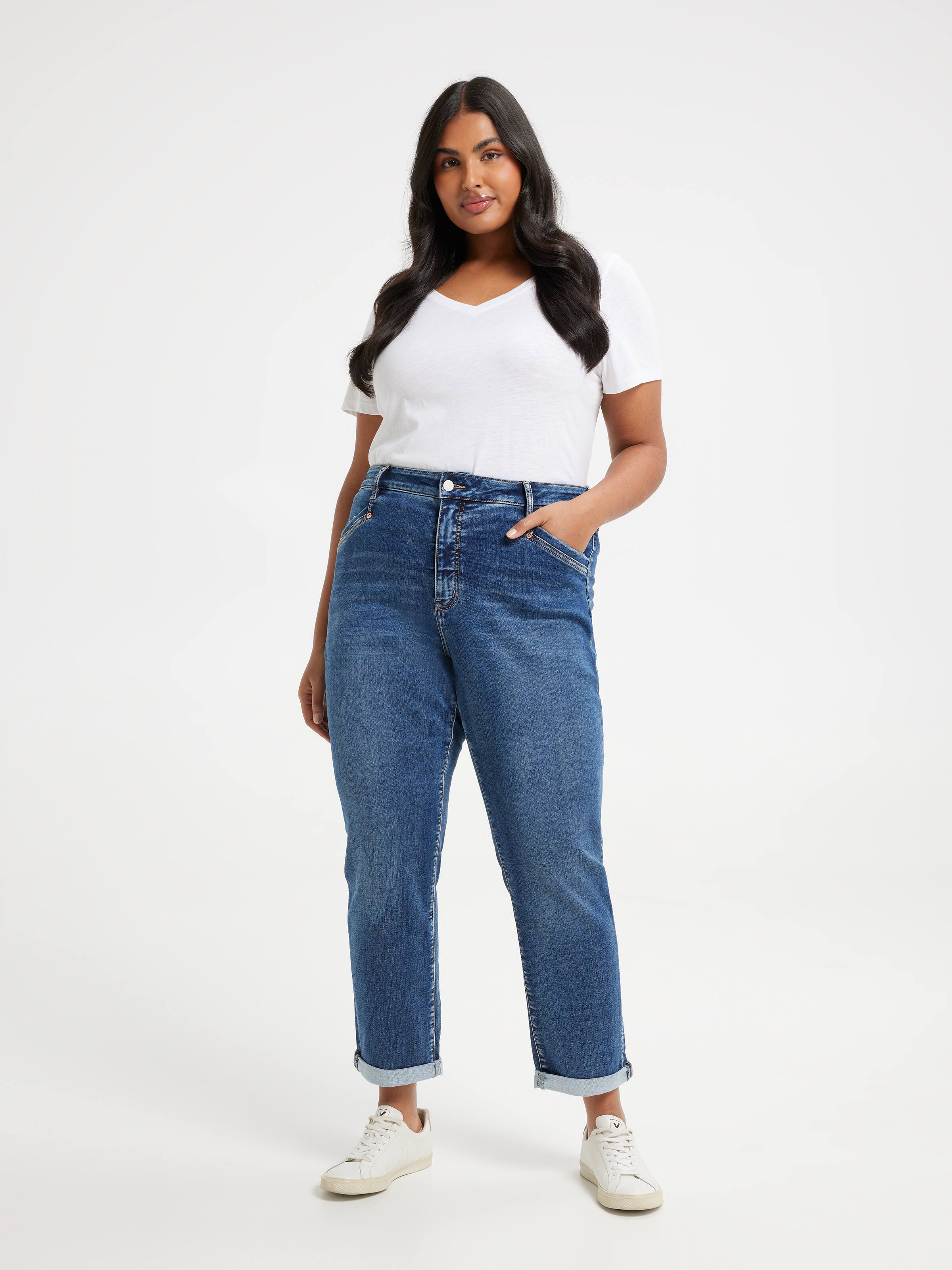 Curve Amaze Boyfriend Jeans