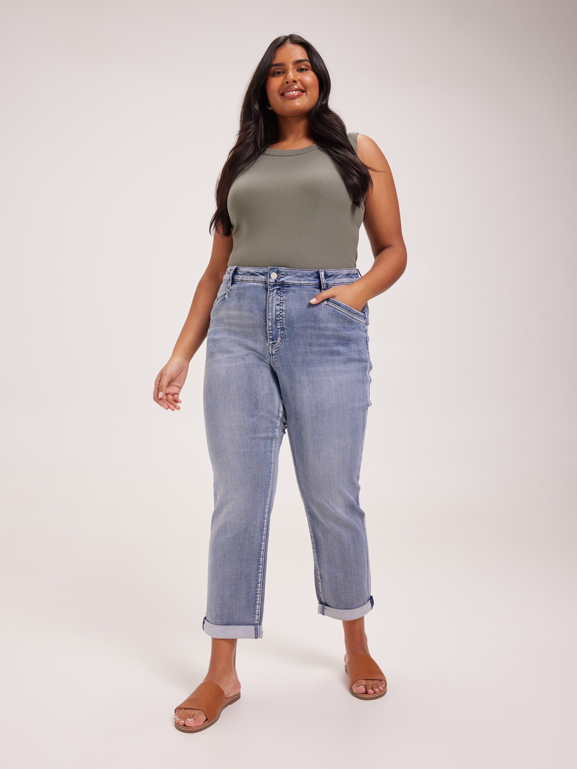 Curve Amaze Boyfriend Jeans