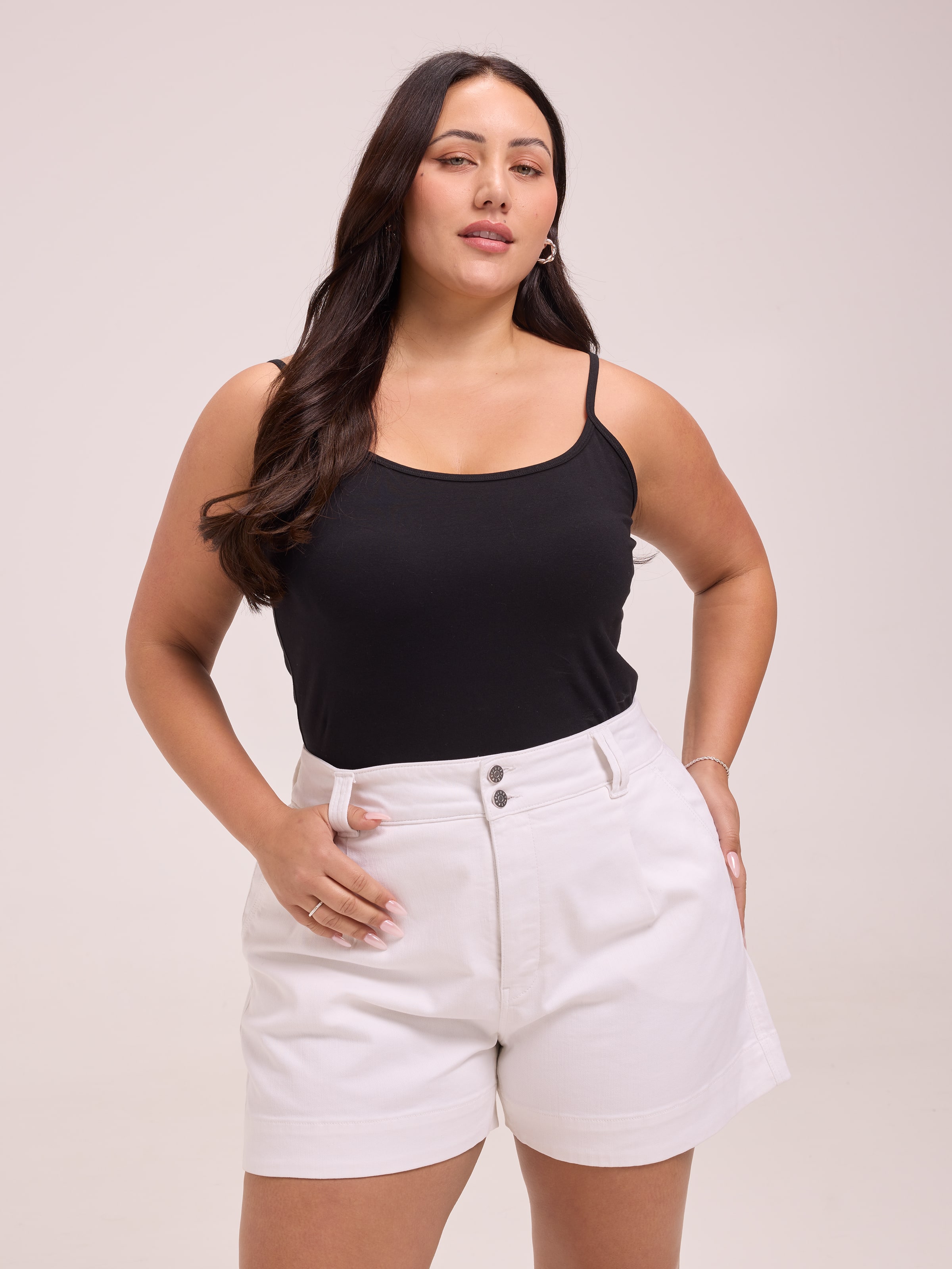 Curve Originals Pleat Front Short
