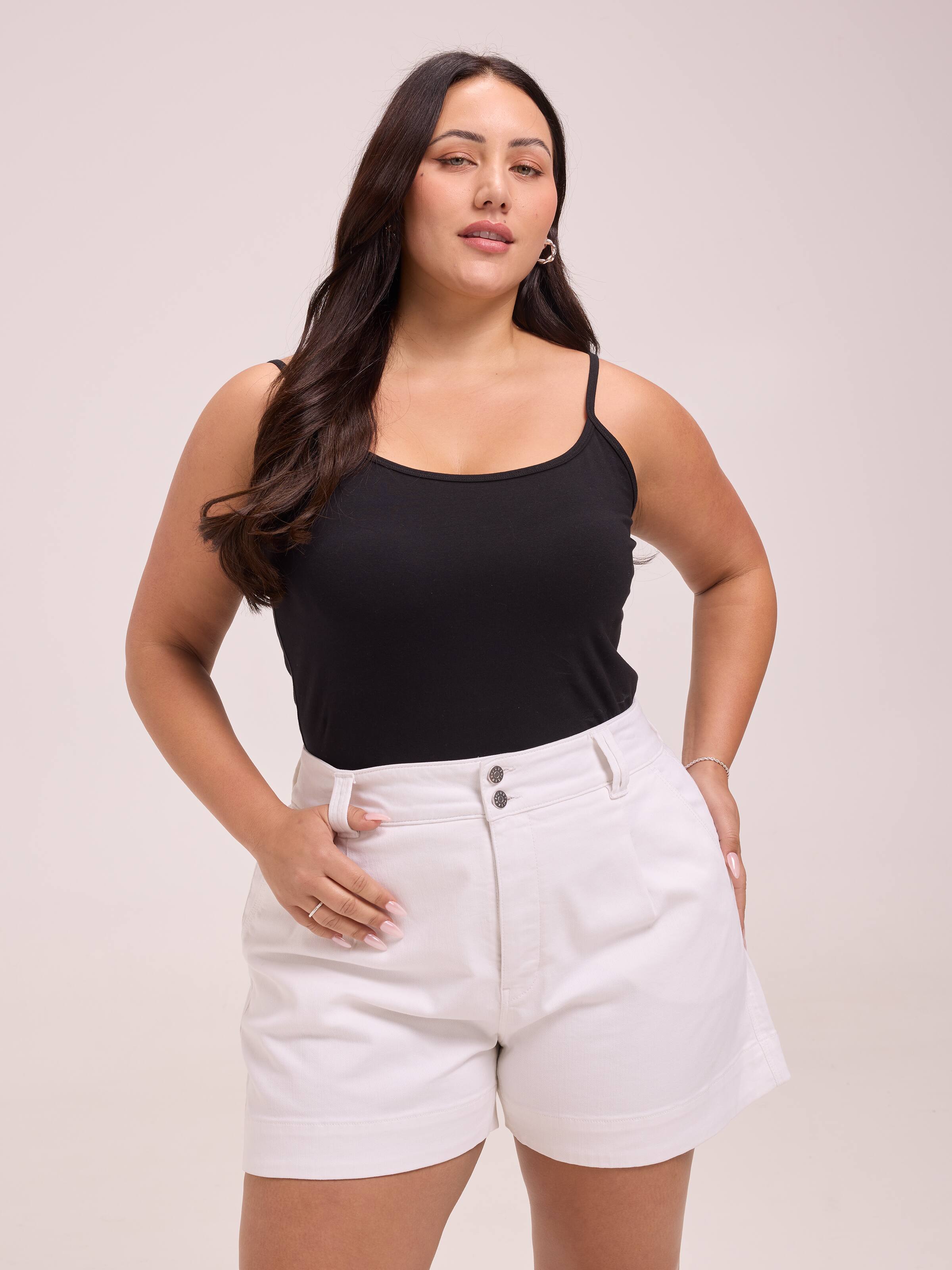 Curve Originals Pleat Front Short