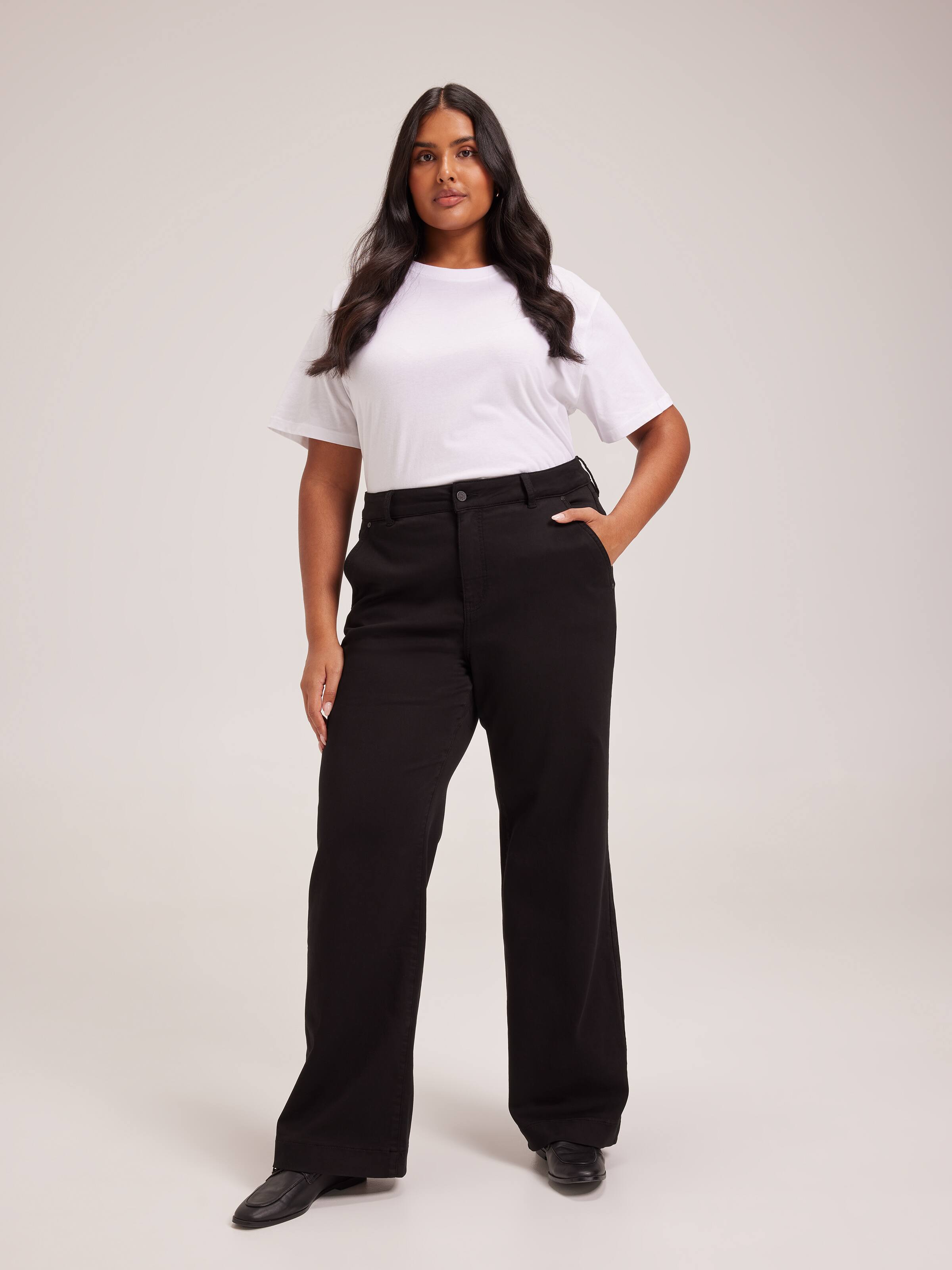 Curve Amaze High Rise Wide Leg Jean
