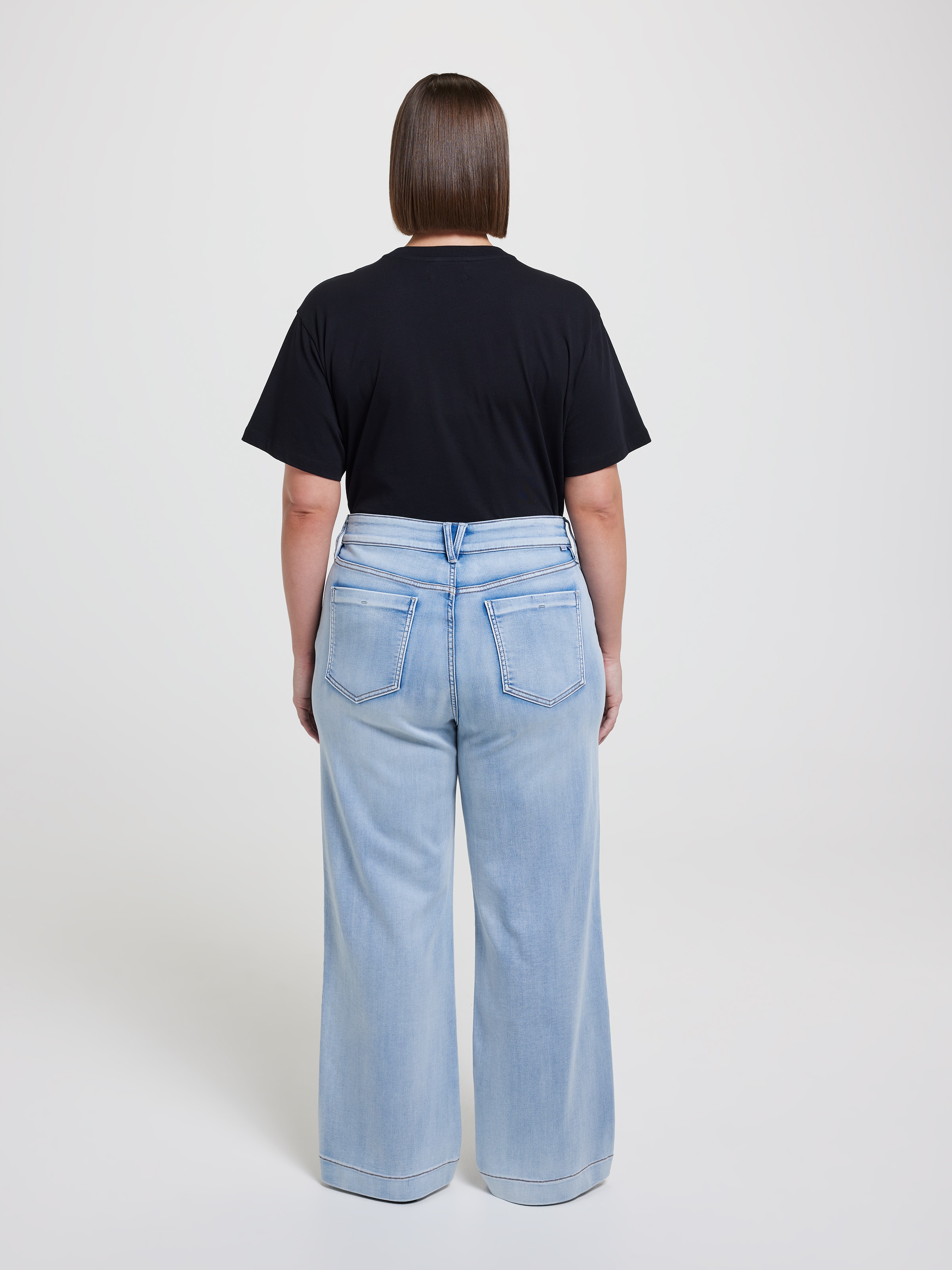 Curve Amaze High Rise Wide Leg Jean
