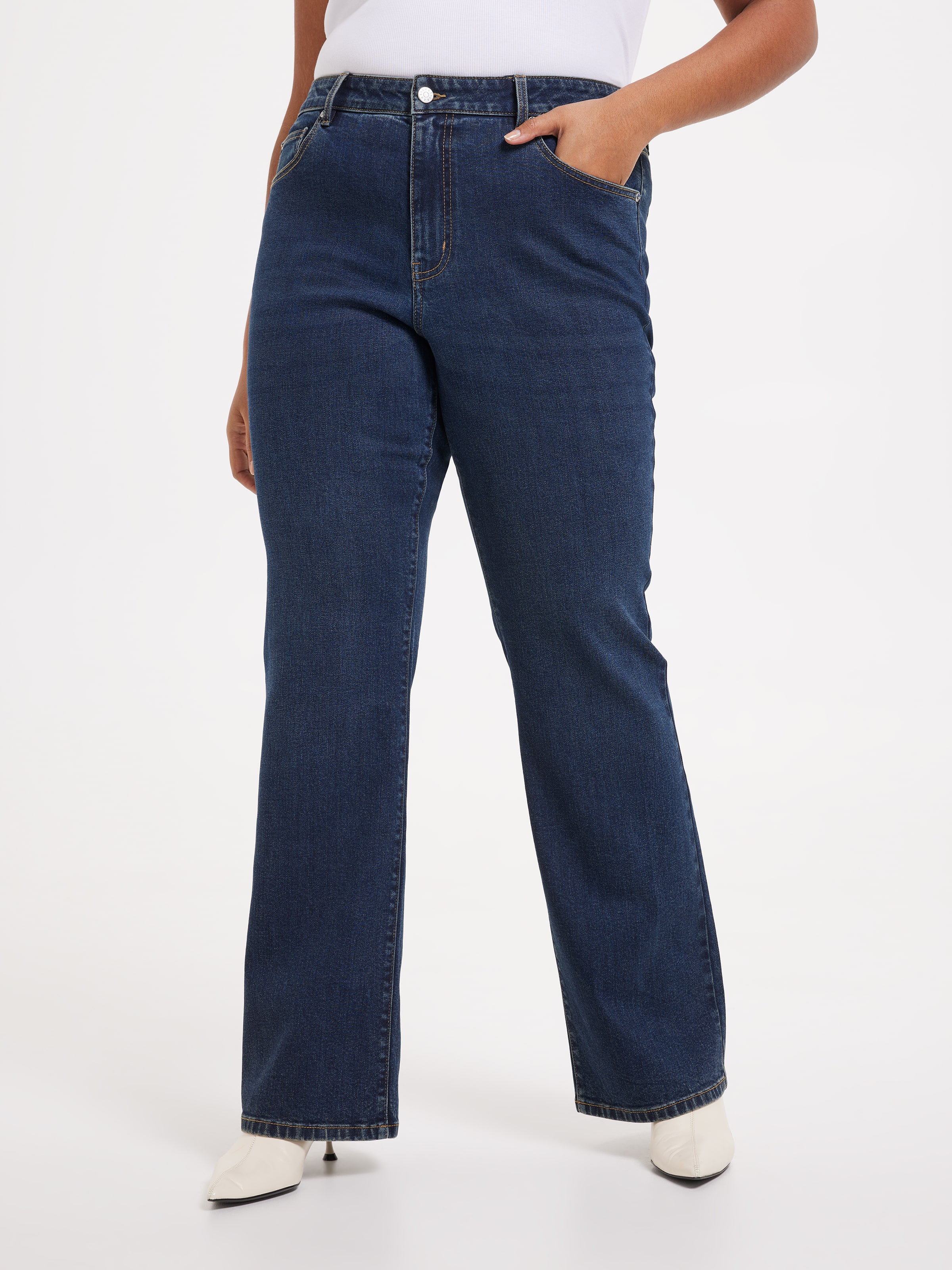 Curve Originals Mid Rise Bootcut Jean