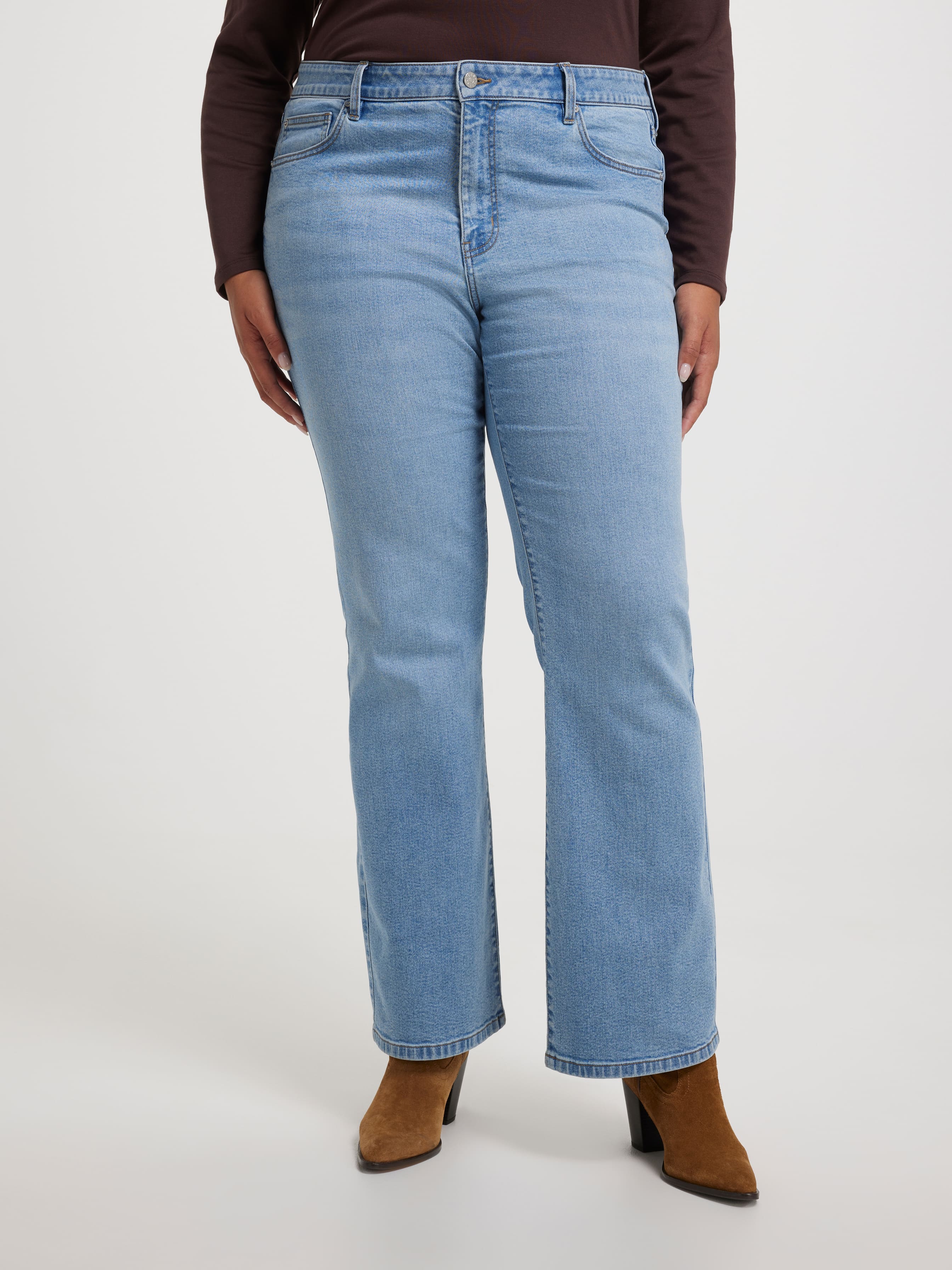 Curve Originals Mid Rise Bootcut Jean