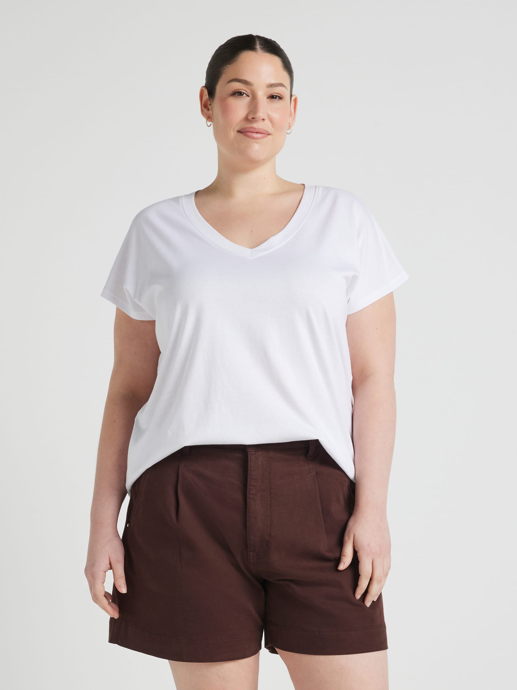 Curve Originals High Rise Tailored Short
