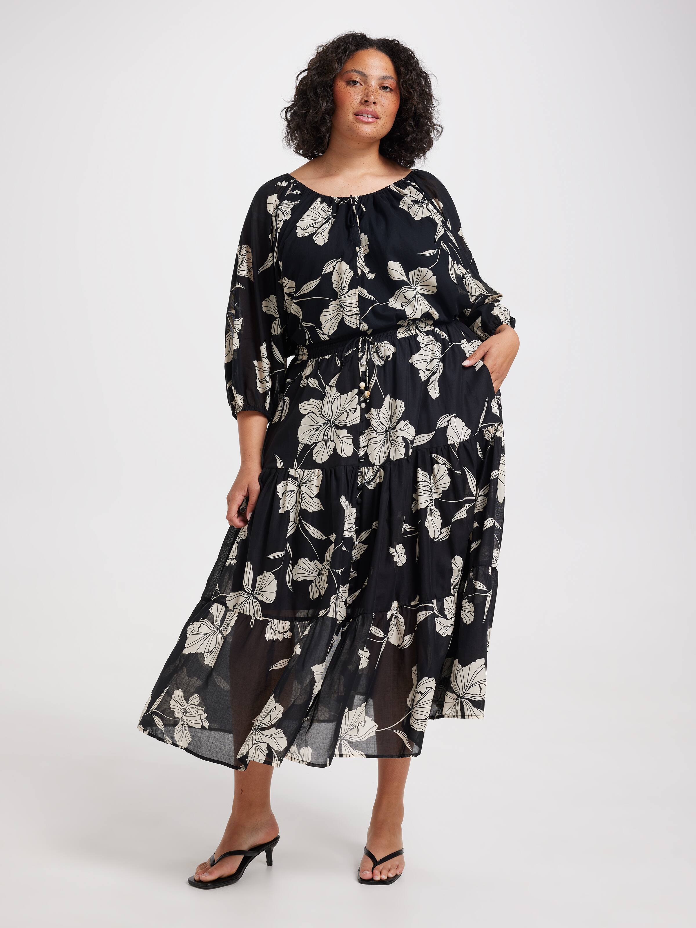 Curve Effie Full Maxi Skirt