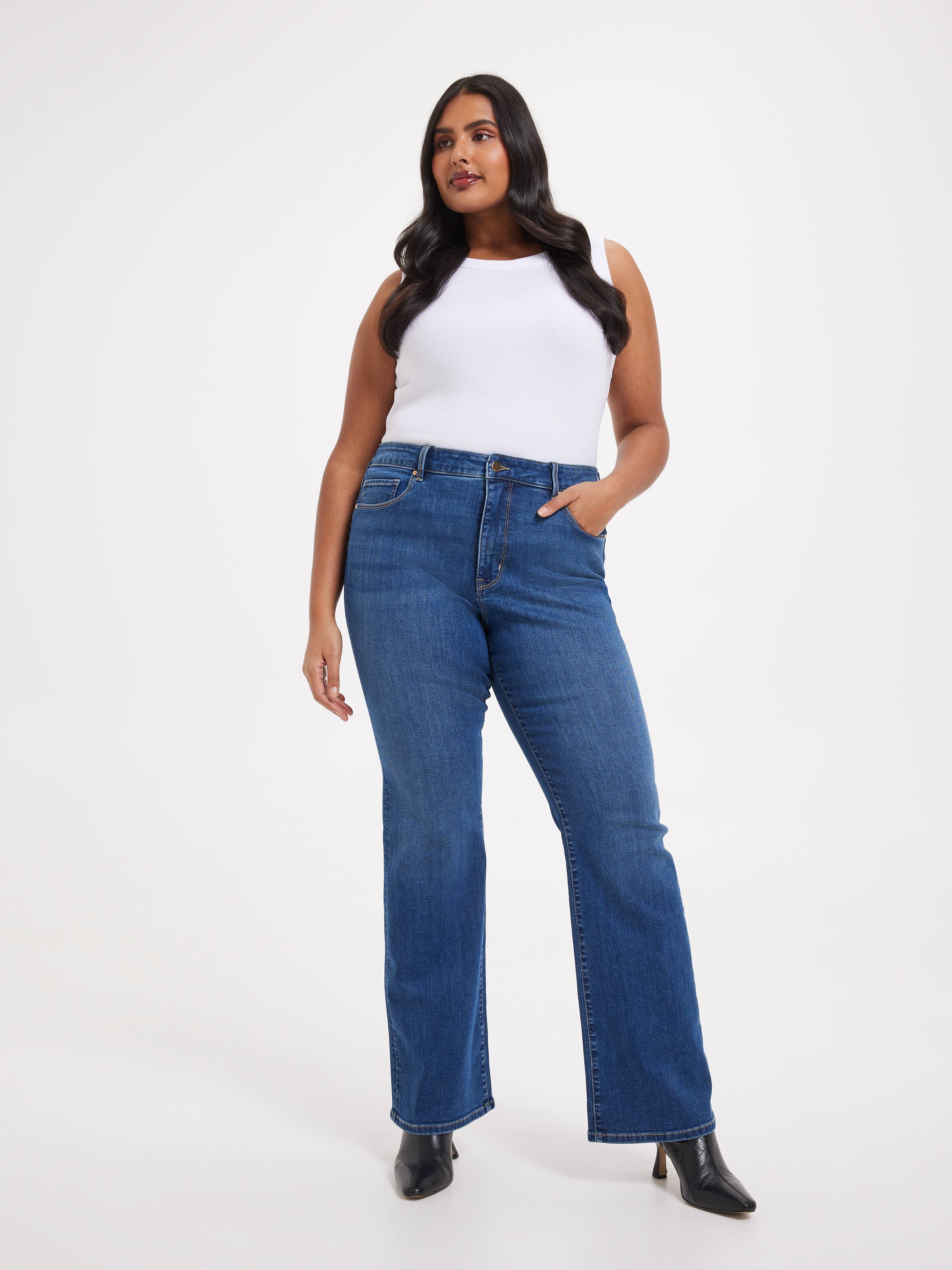 Curve Reformed High Rise Bootcut Jean