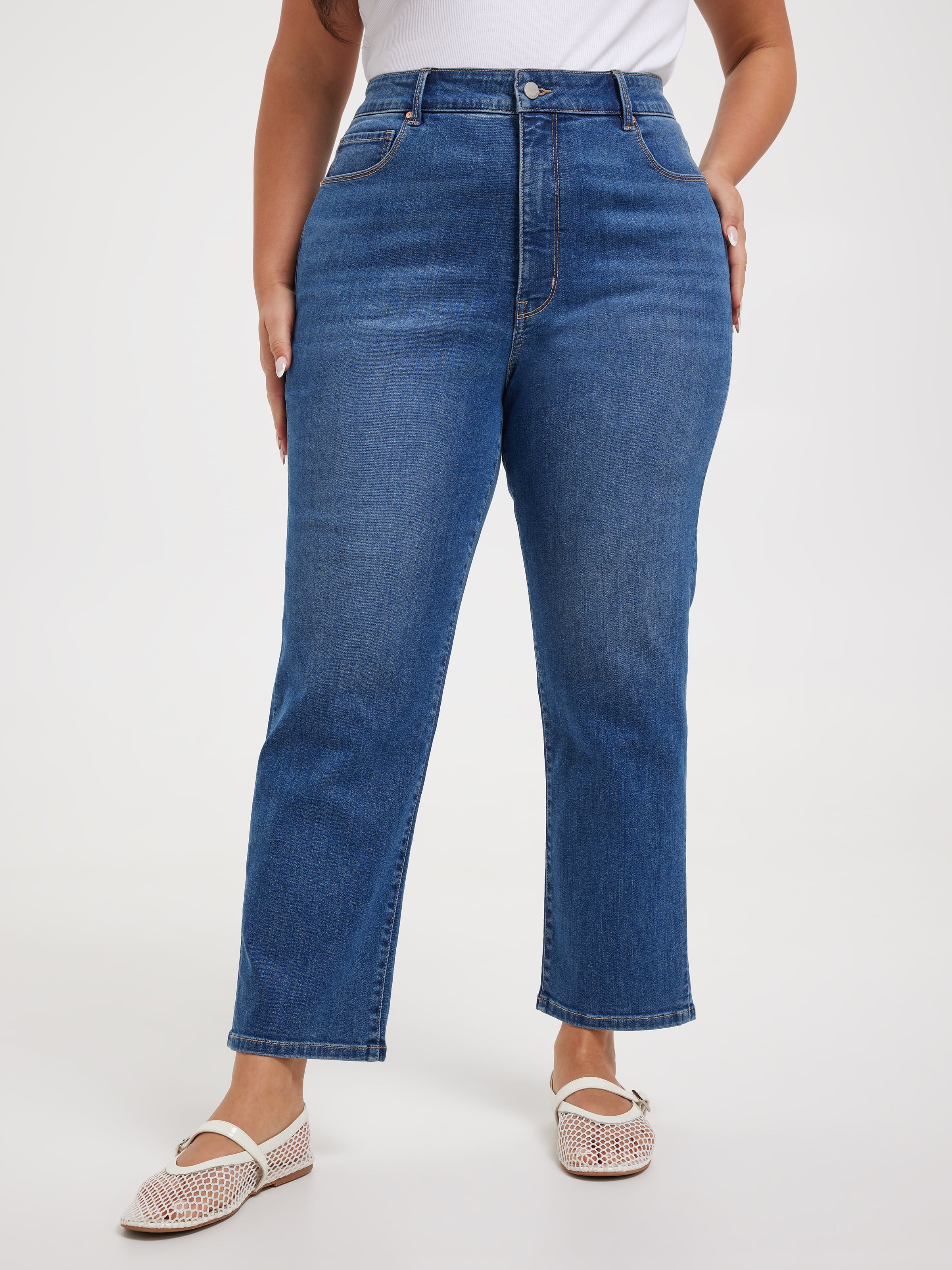 Curve Reformed Sky High Slim Crop Jean