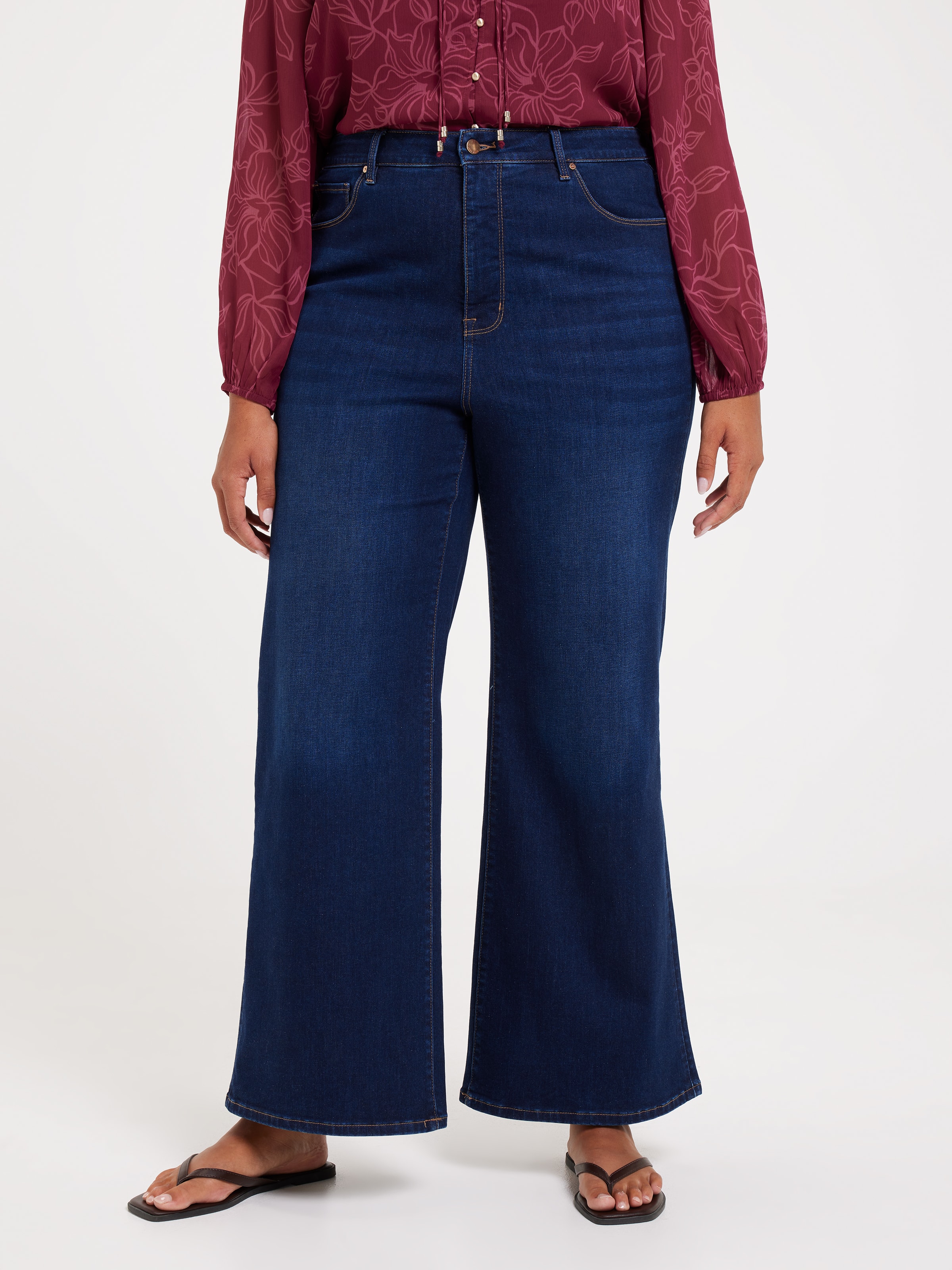 Curve Reformed High Rise Wide Leg Jean