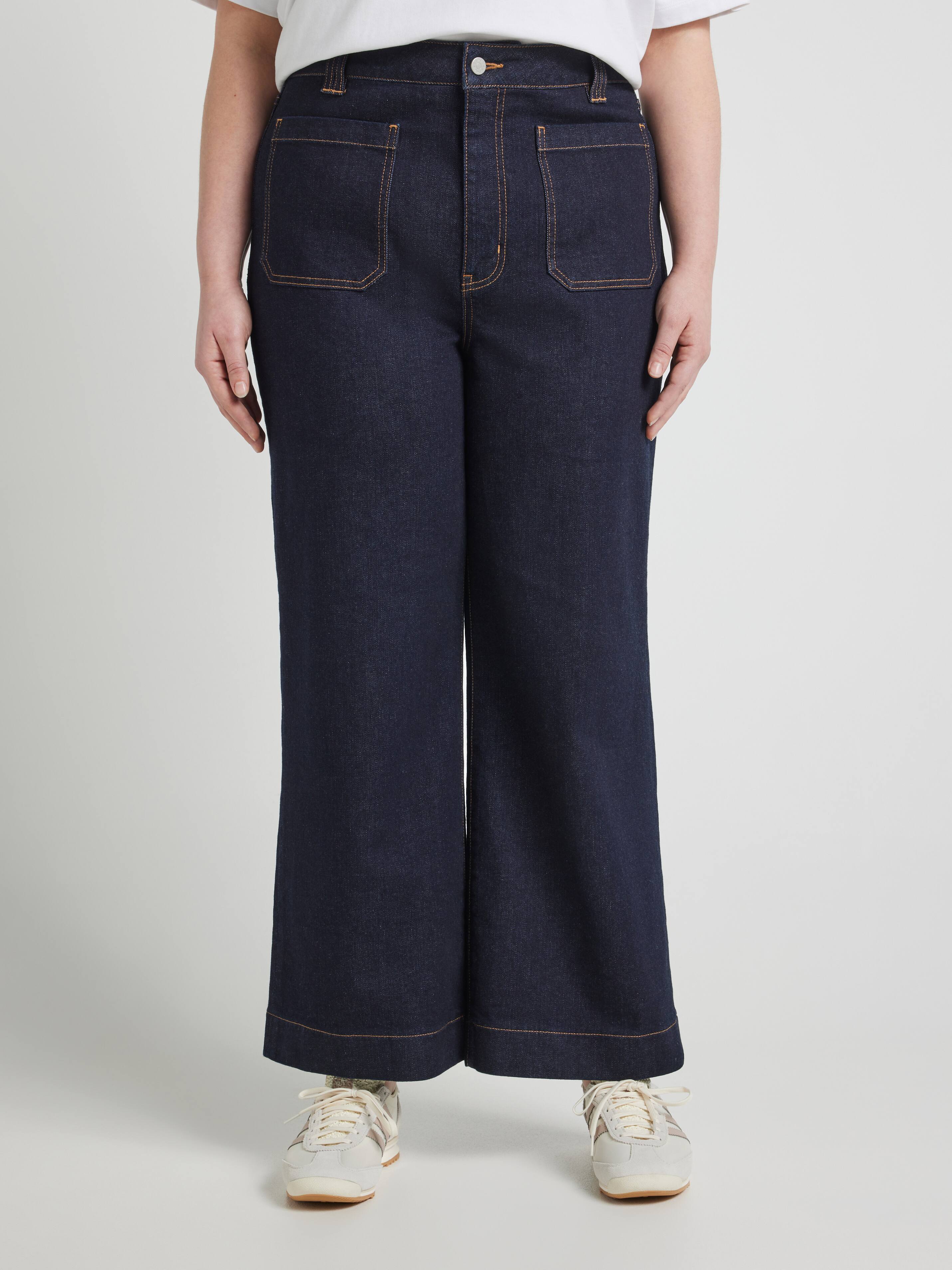 Curve Originals Patch Pocket Wide Ankle Jean