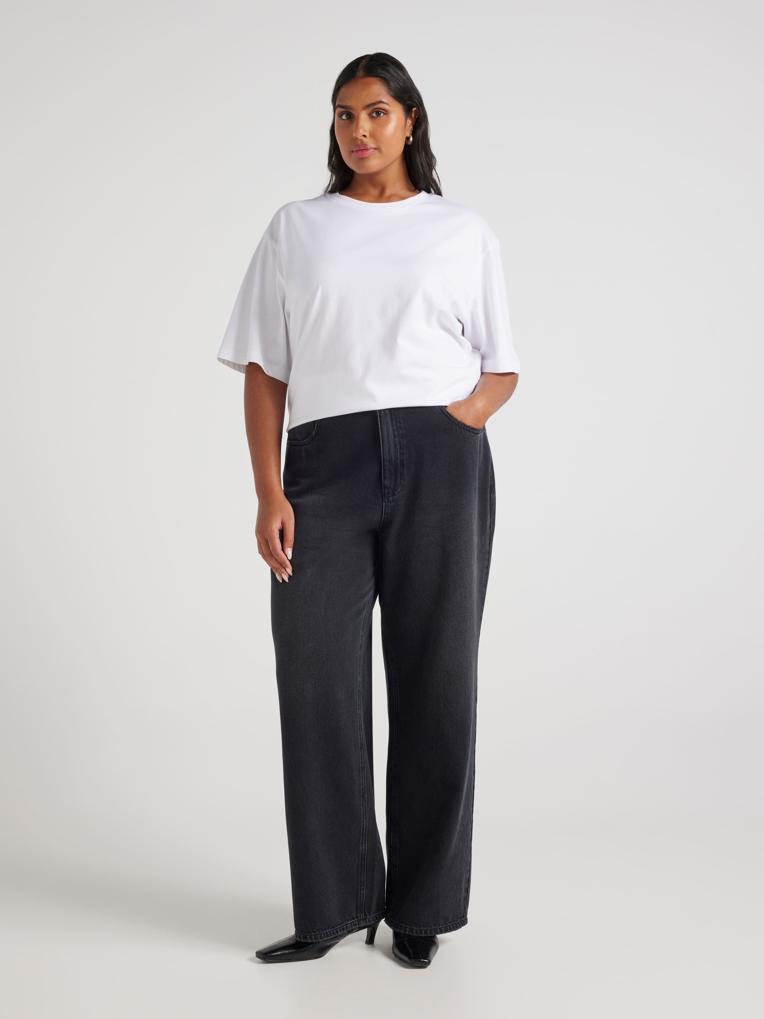 Curve Originals Adjustable Relaxed Straight Jean