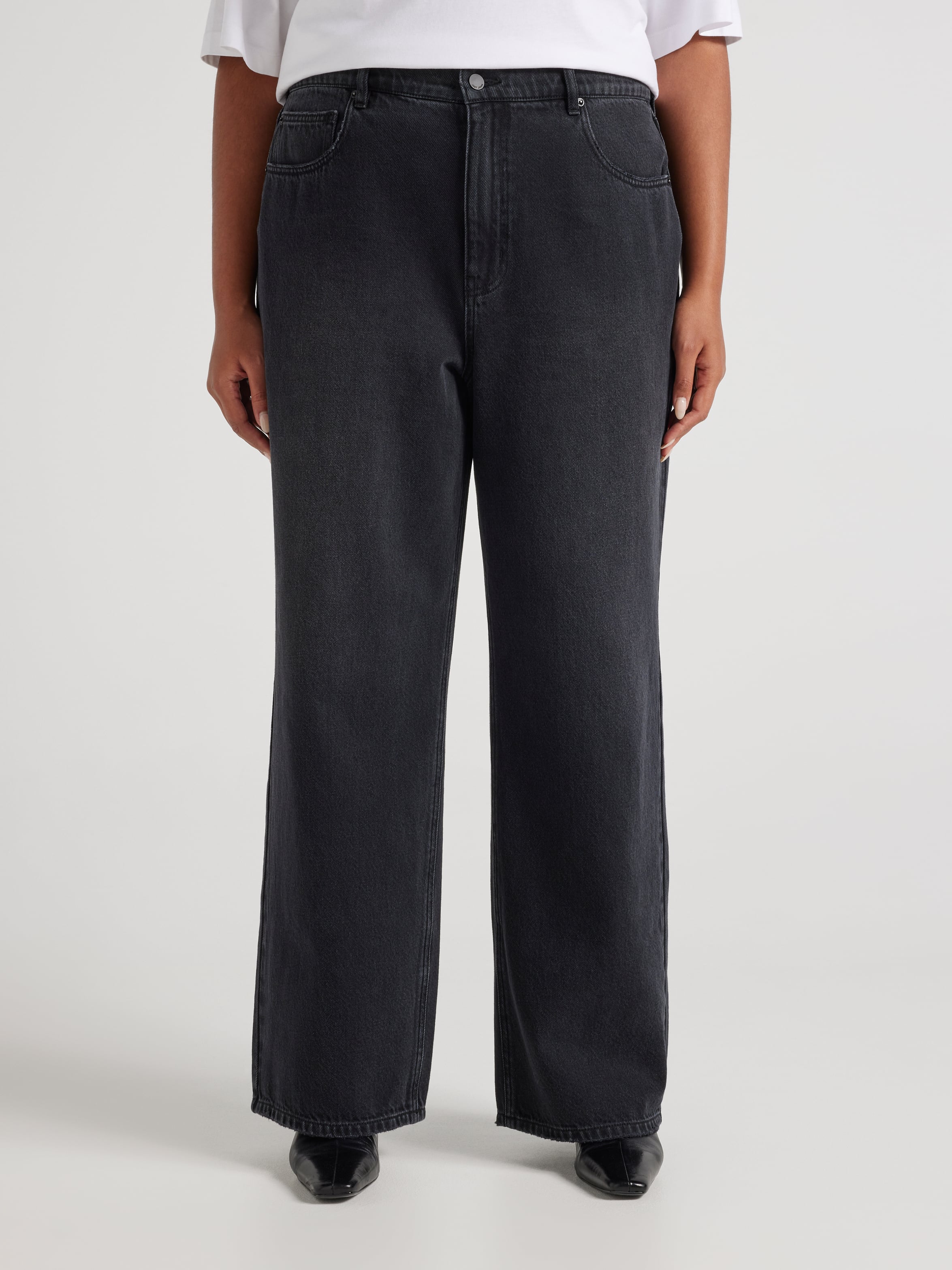 Curve Originals Adjustable Relaxed Straight Jean