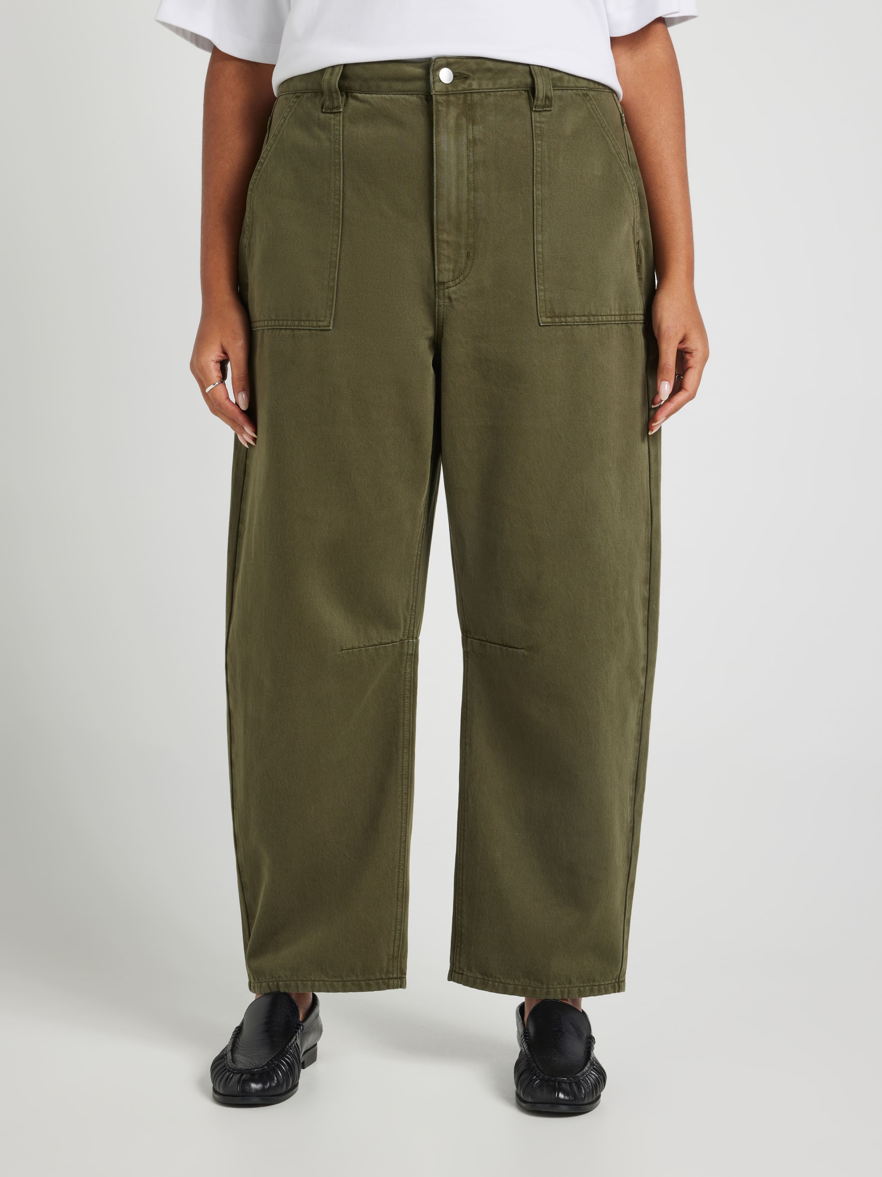 Curve Originals High Rise Sofia Utility Barrel Jean