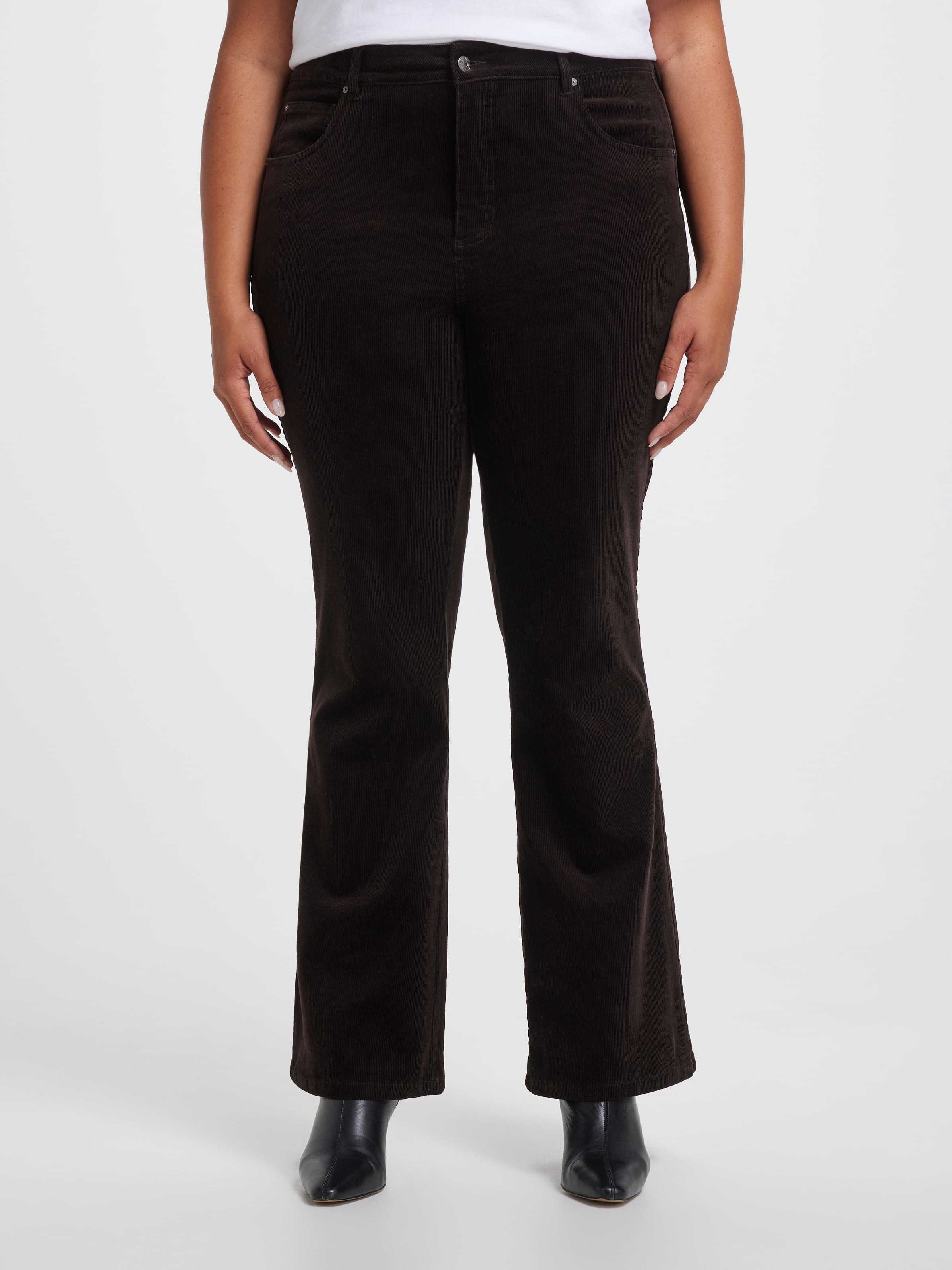 Curve Cord High Rise Bootcut Jean