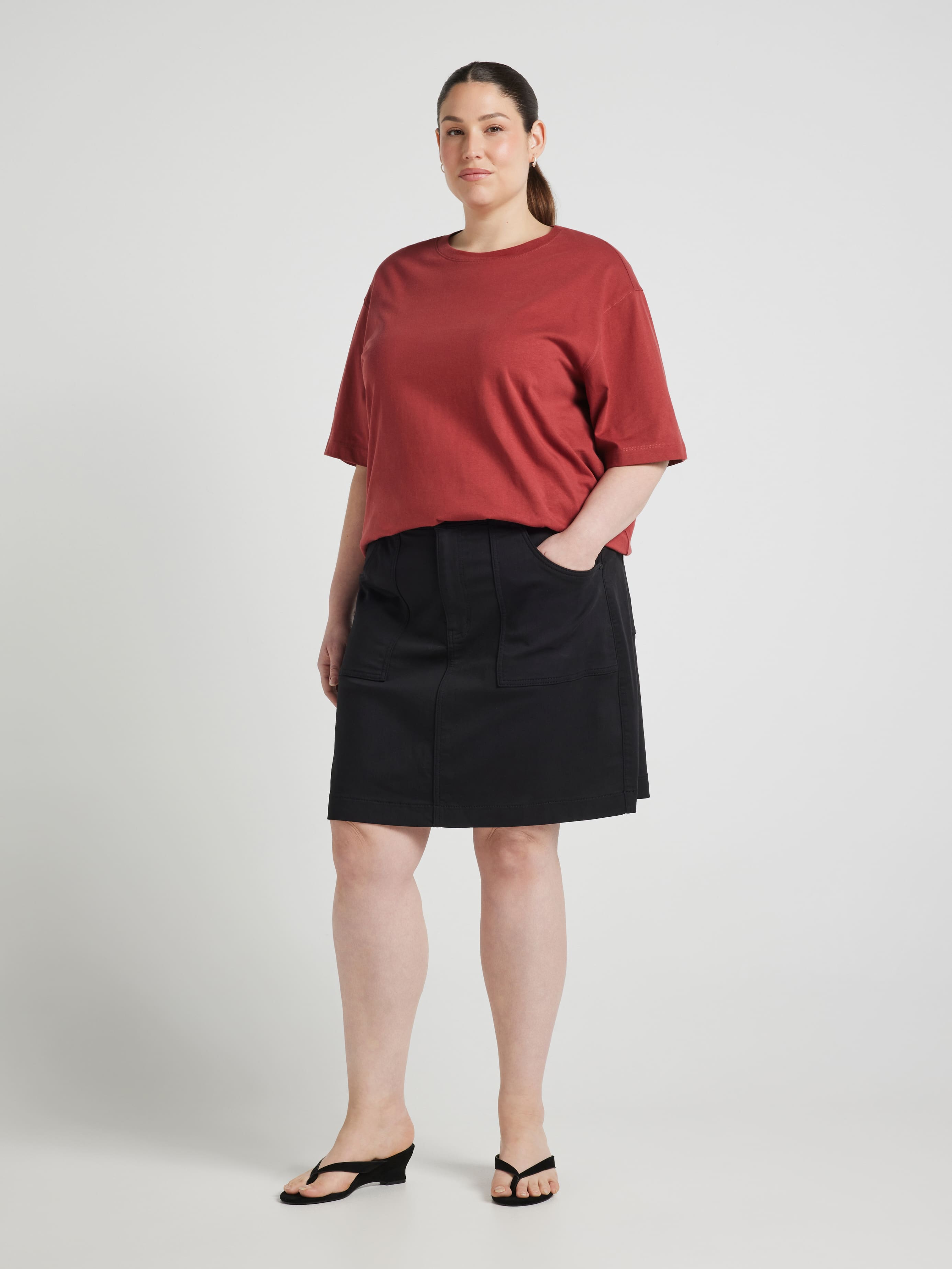 Curve Amaze Tara Utility Skirt