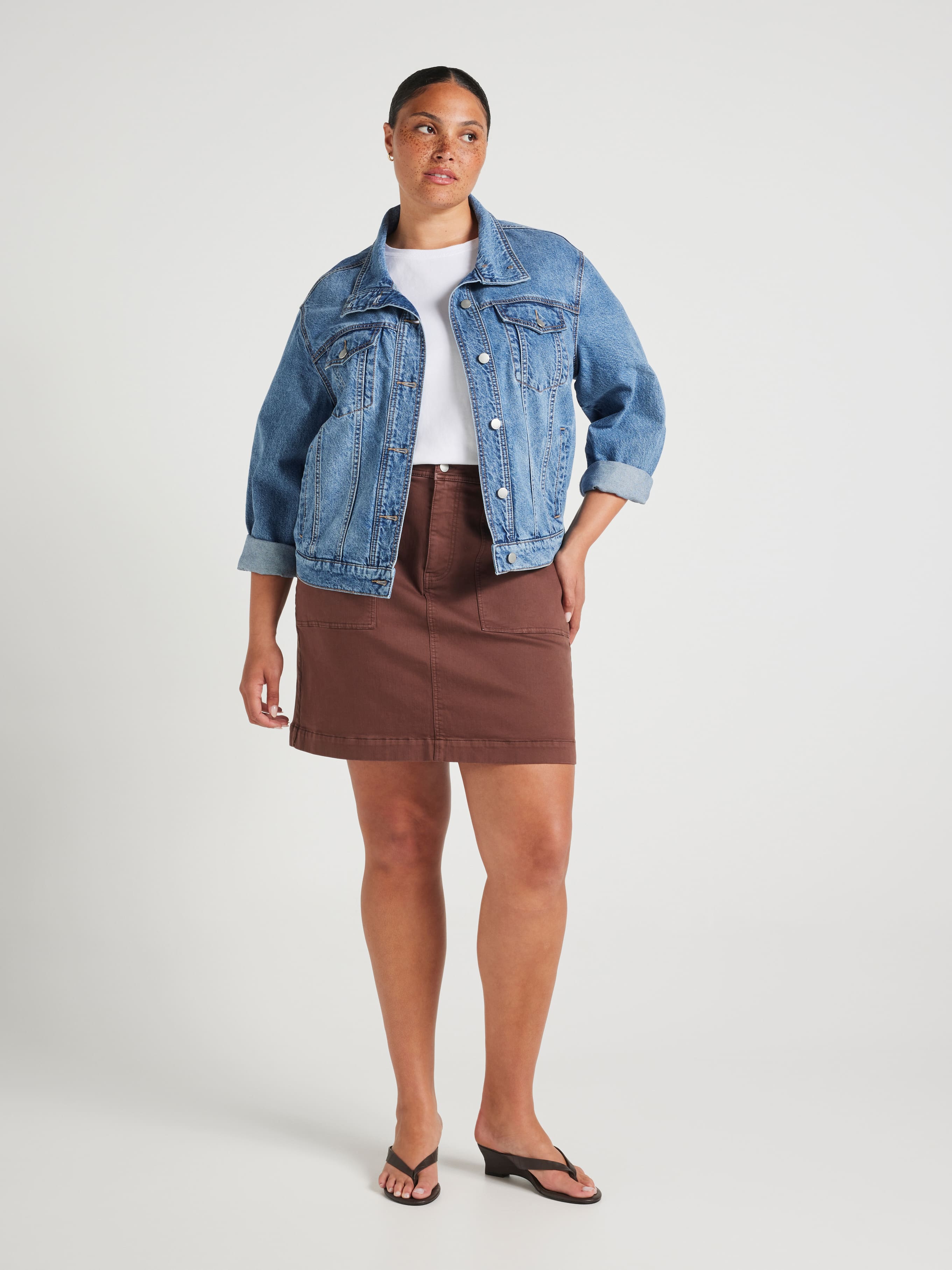 Curve Amaze Tara Utility Skirt