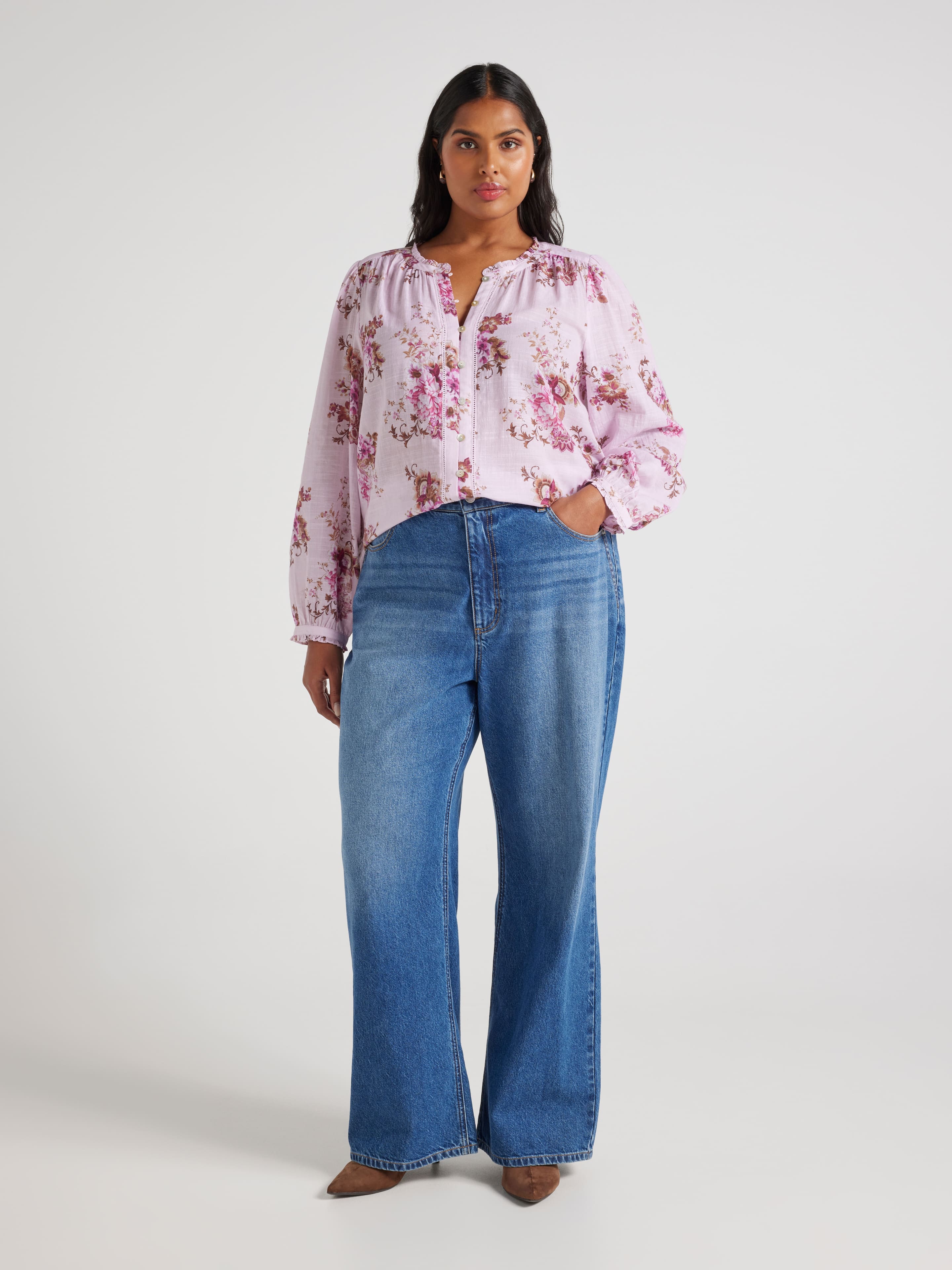 Curve London Button Thru Top