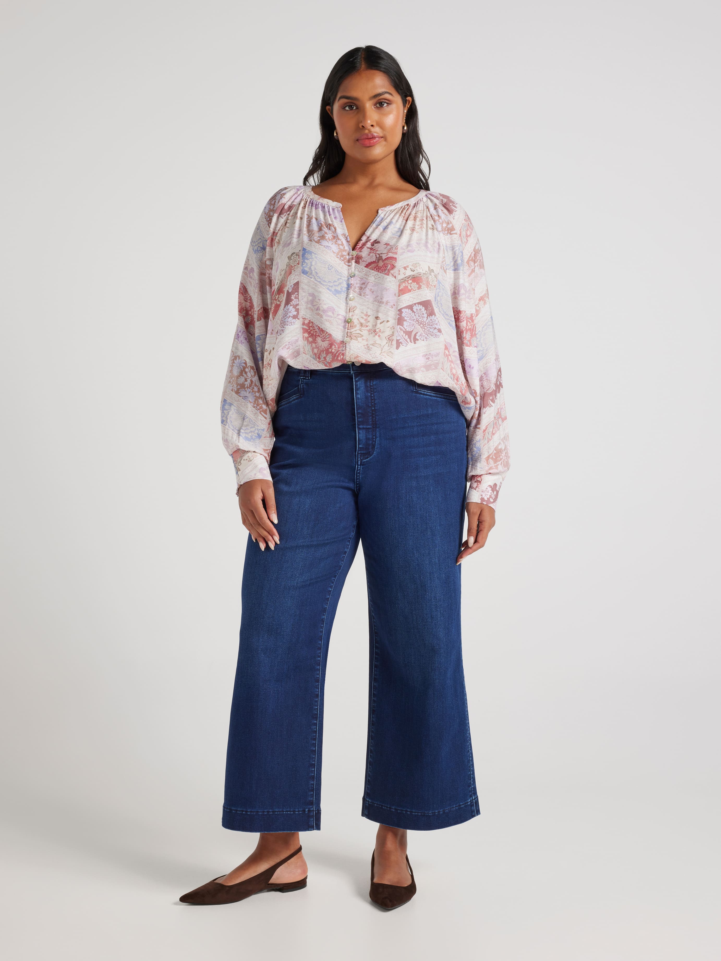 Curve Isla Floaty Blouse
