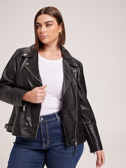 Curve Emily Leather Jacket