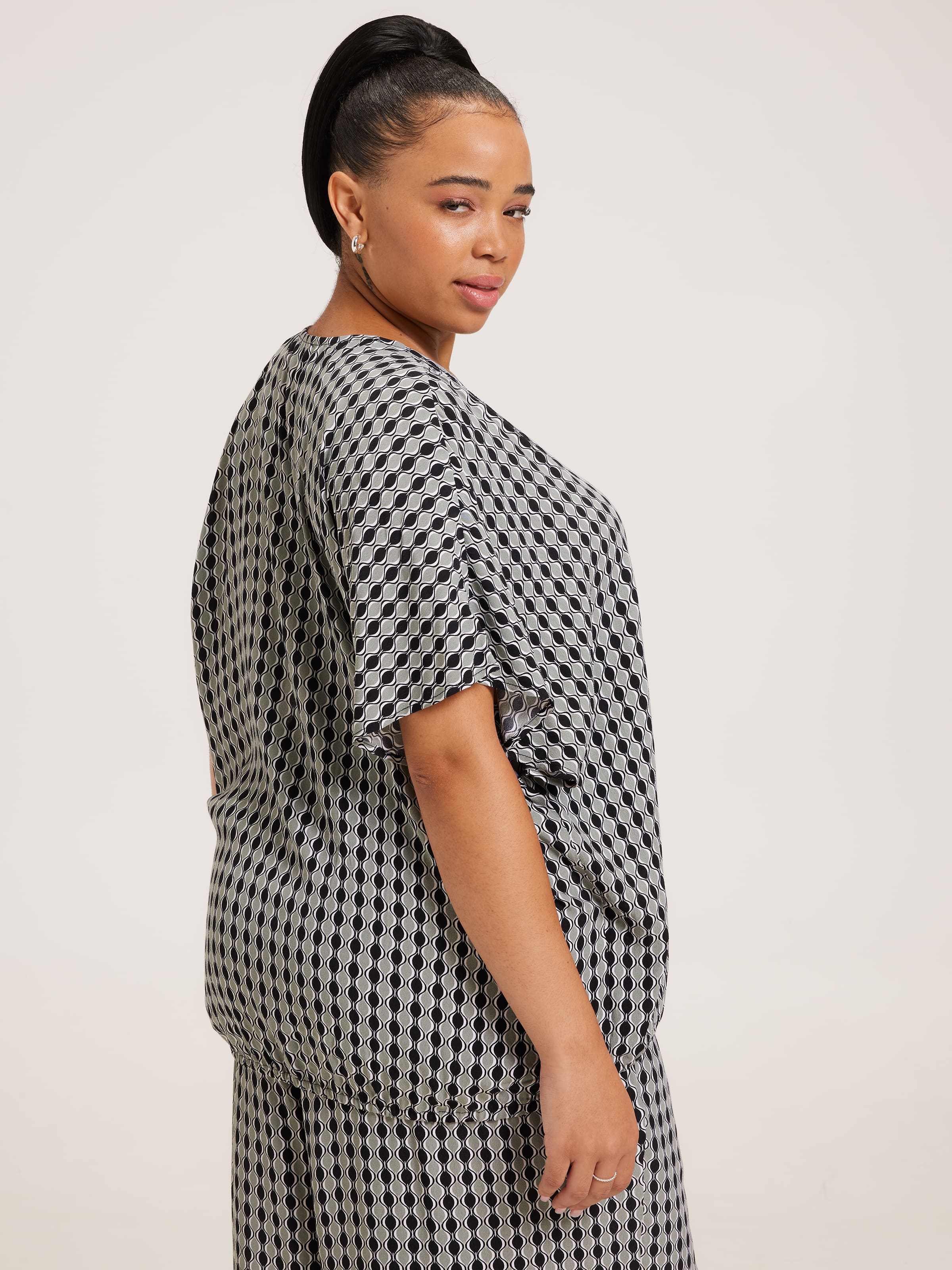 Image for Curve Simona Wrap Cross Over Top from JustGroupNZ