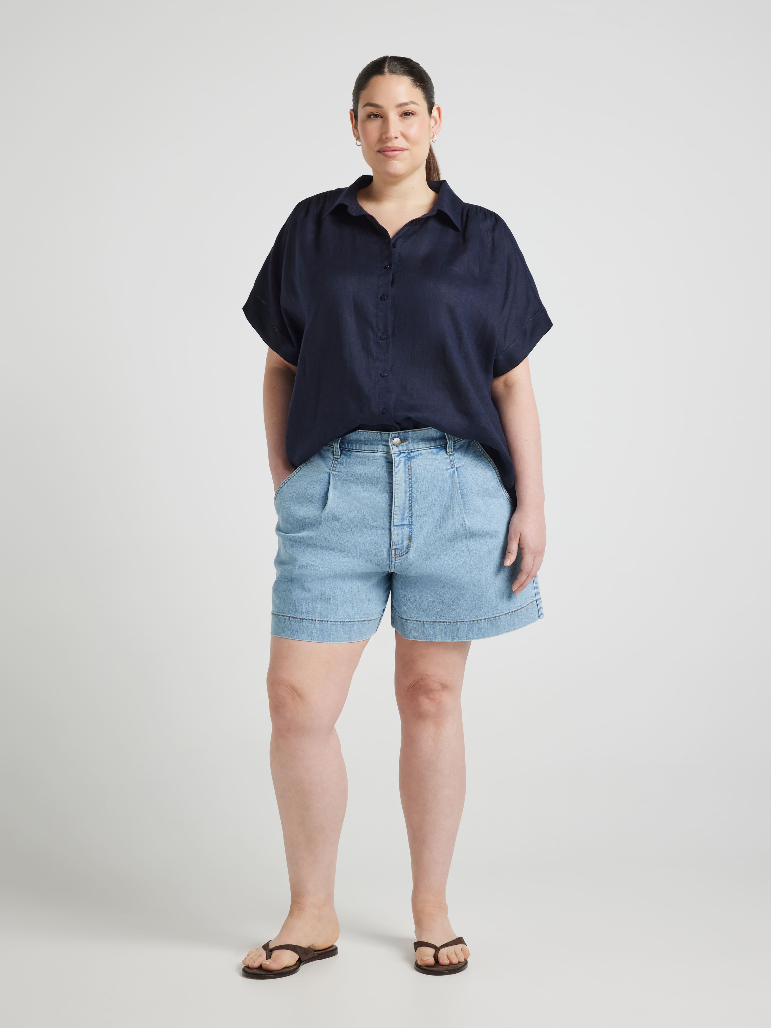 Curve Connor Linen Shirt