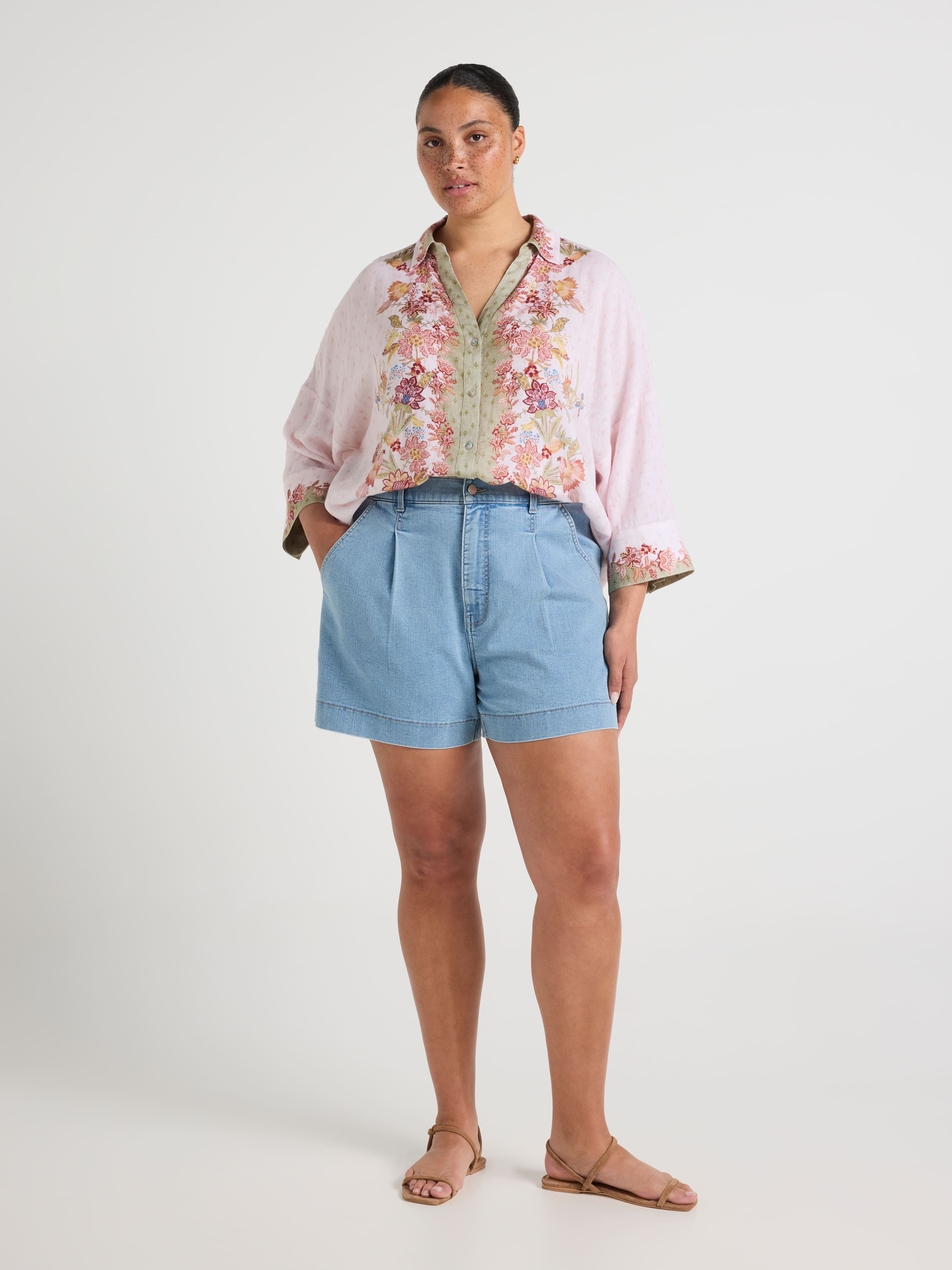 Hampton 3/4 Sleeve Shirt