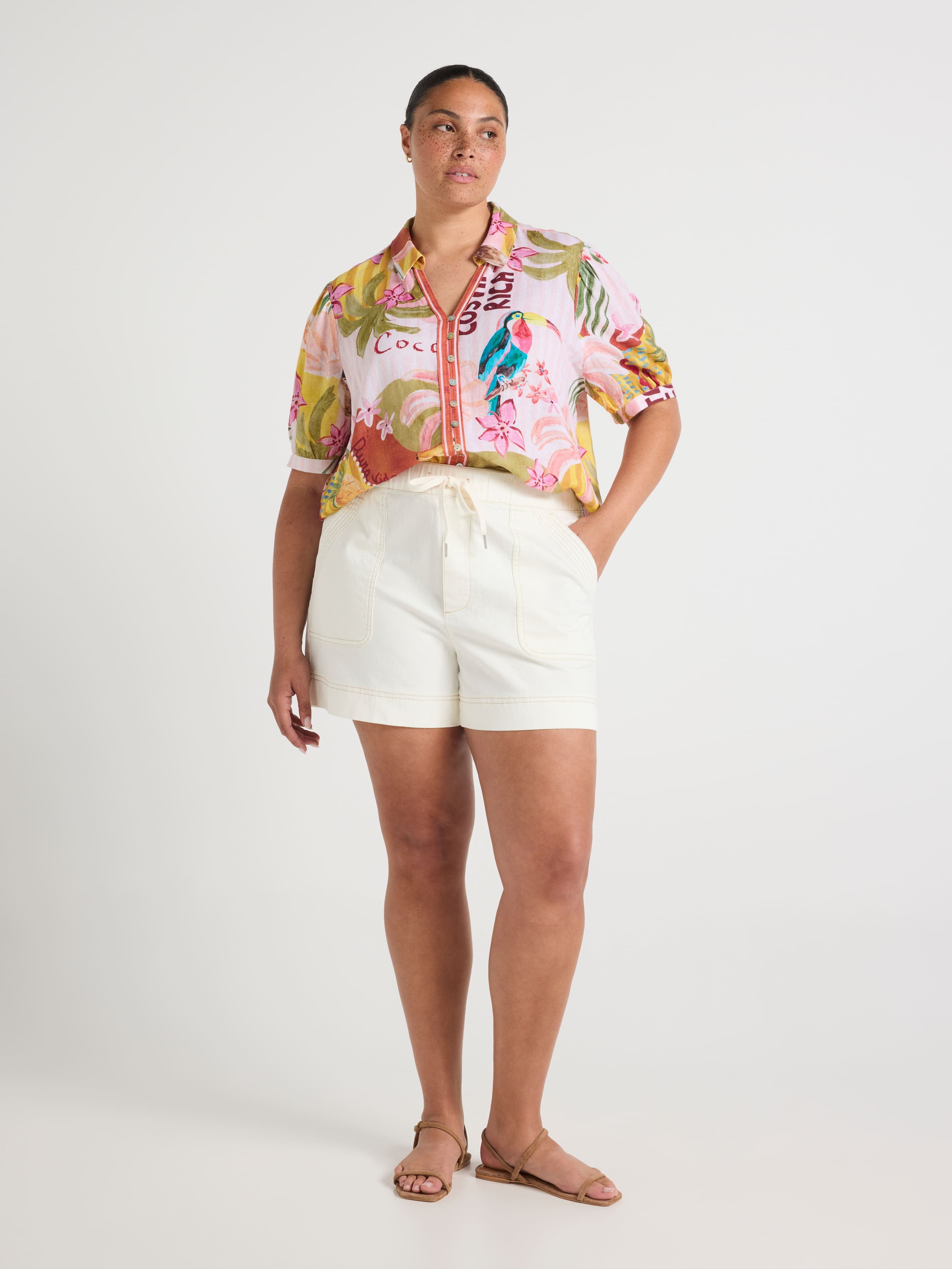 Curve Giselle Short Sleeve Shirt