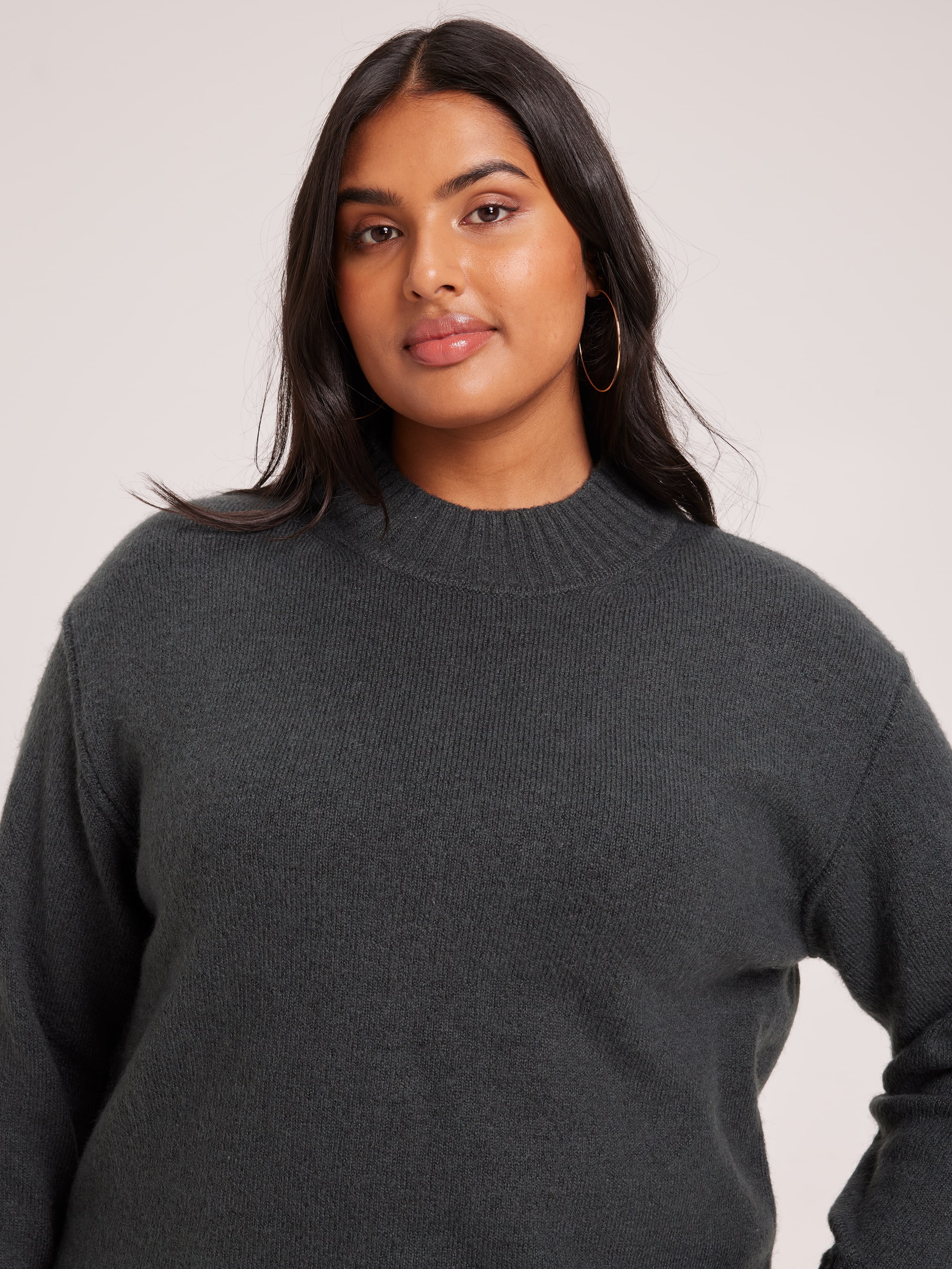 Curve Lucy Extended Neck Pullover