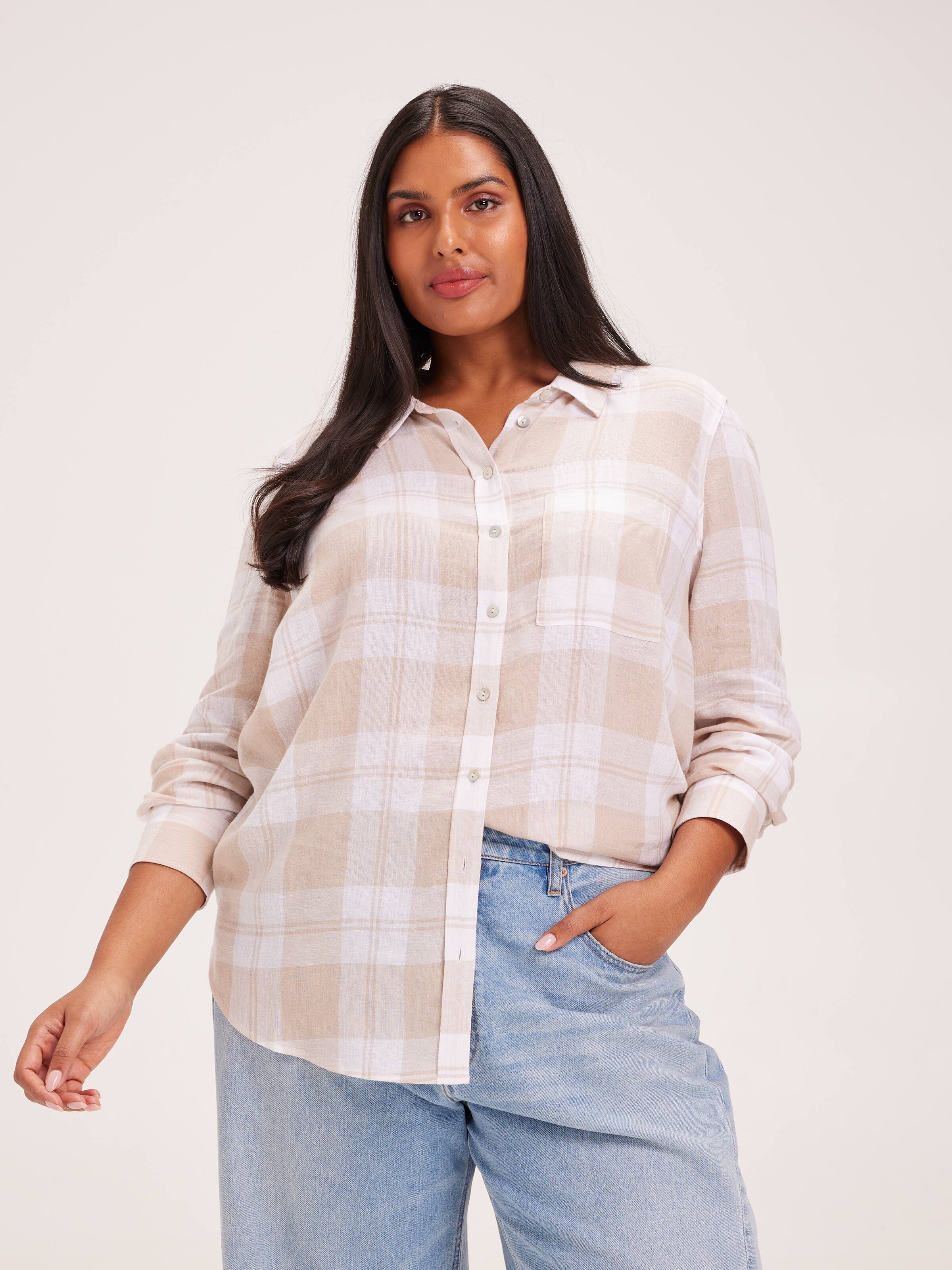 Image for Curve Marli Linen Rich Shirt from JustGroupNZ