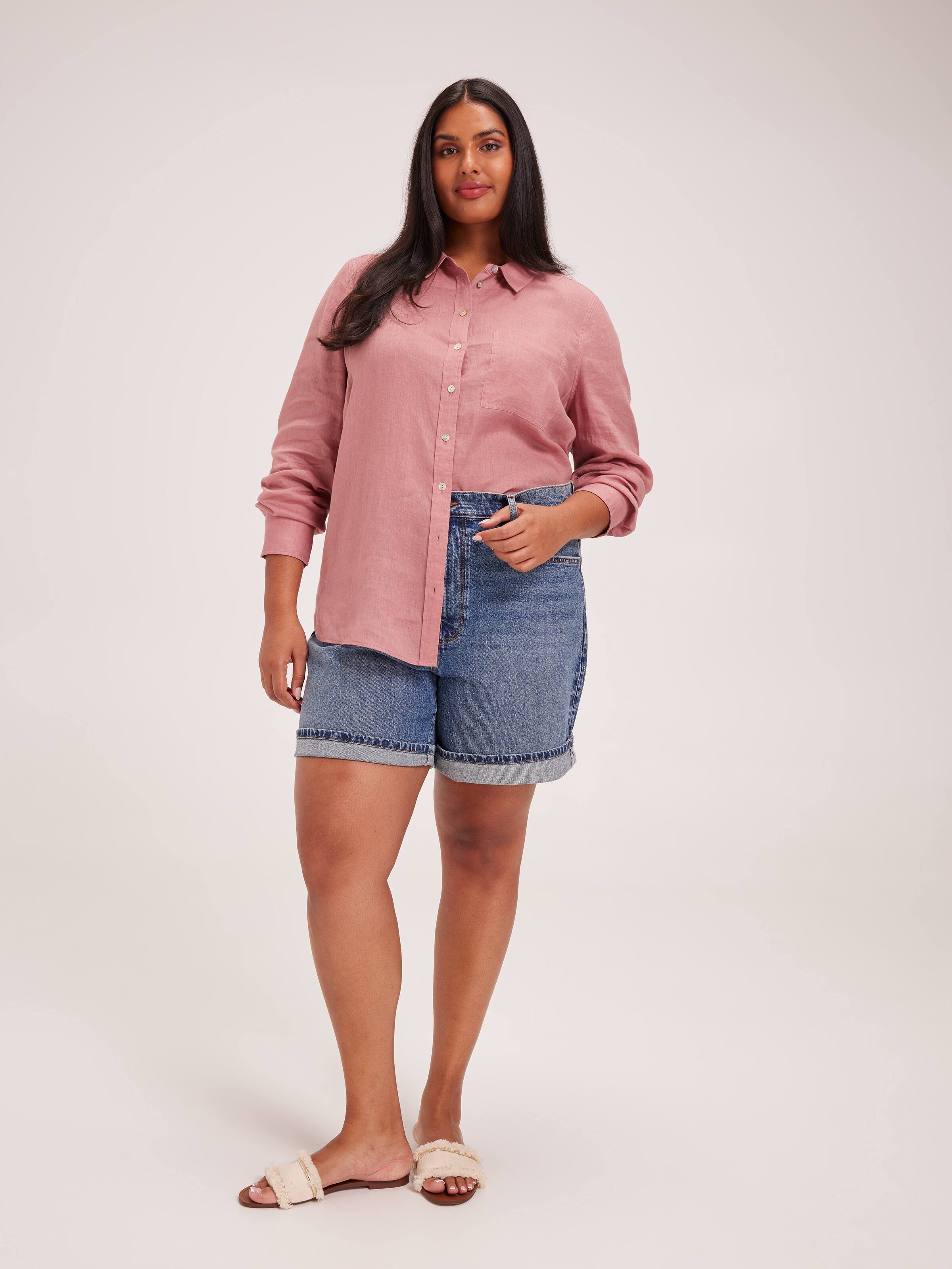 Curve Marli Linen Rich Shirt