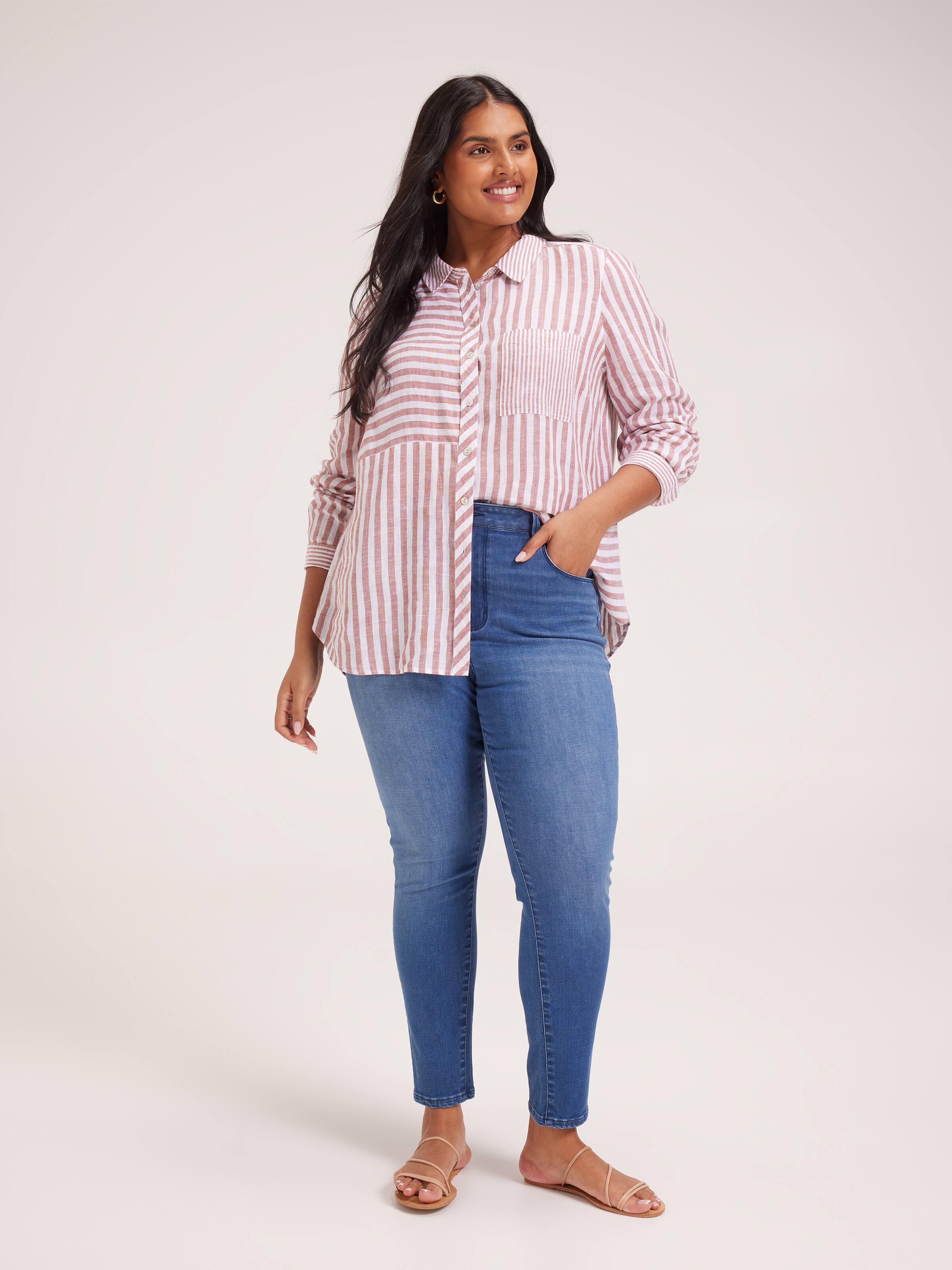 Curve Marli Linen Rich Shirt