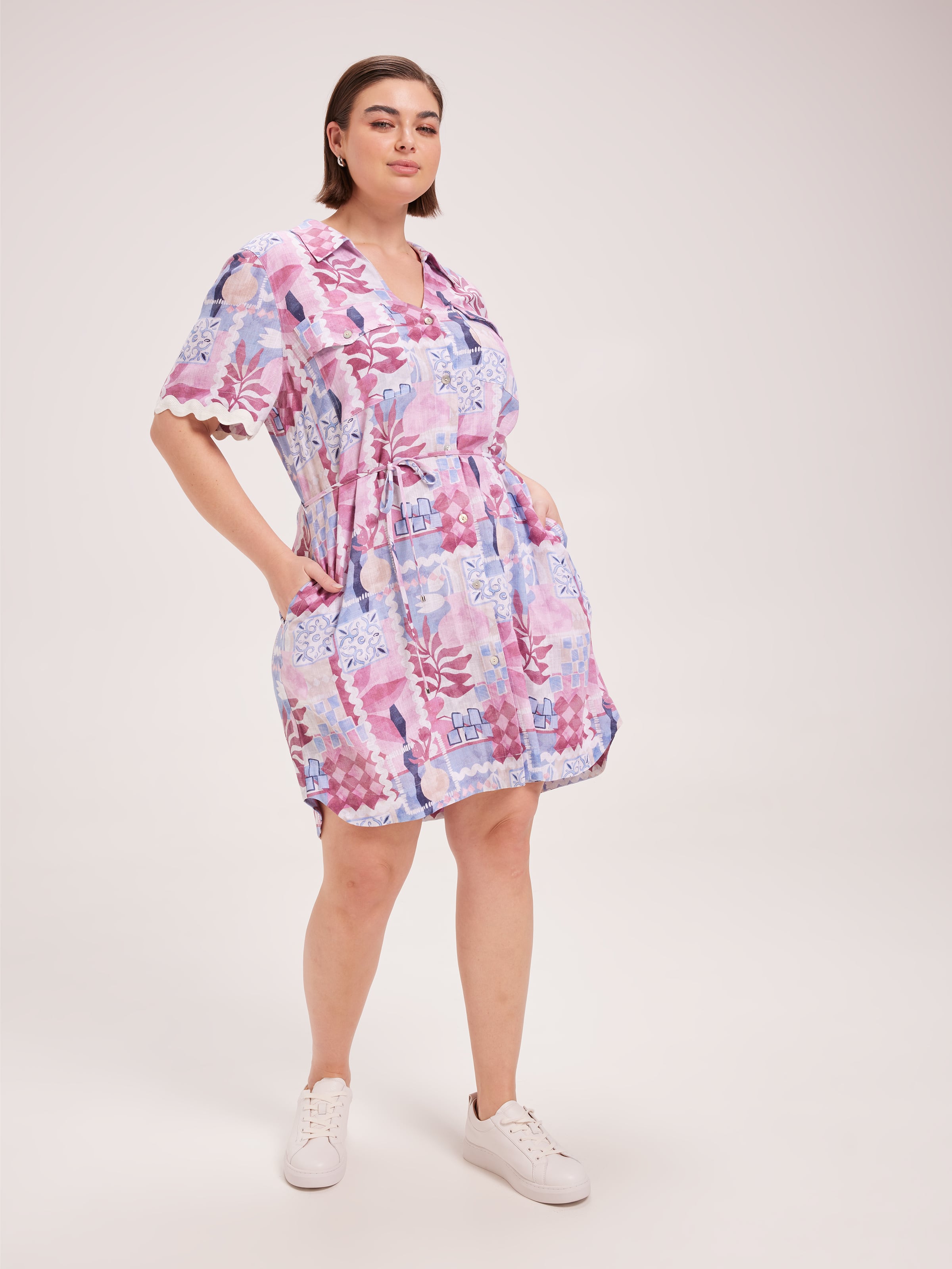 Curve Kendall Shirt Dress