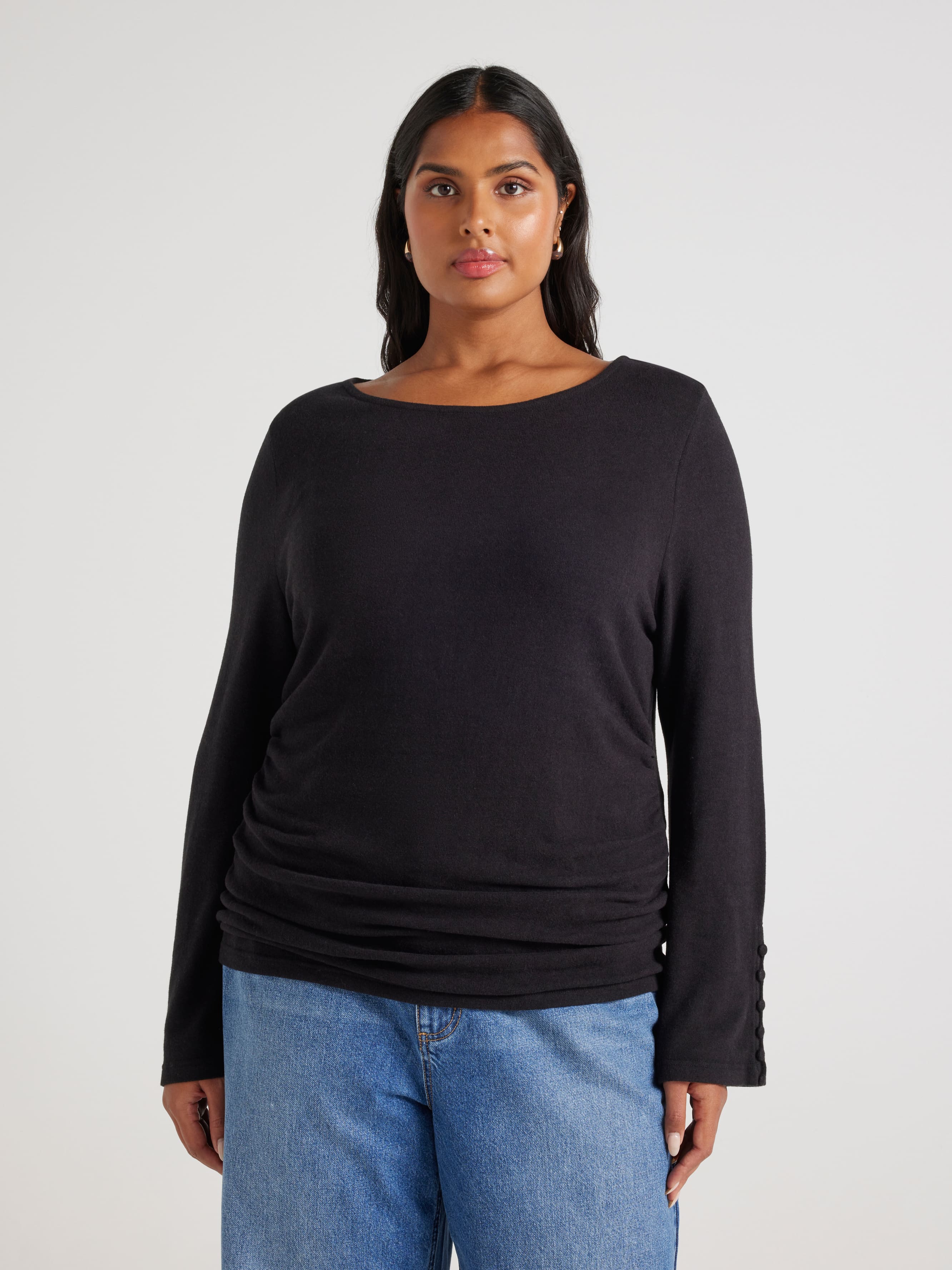 Curve Saskia Button Top