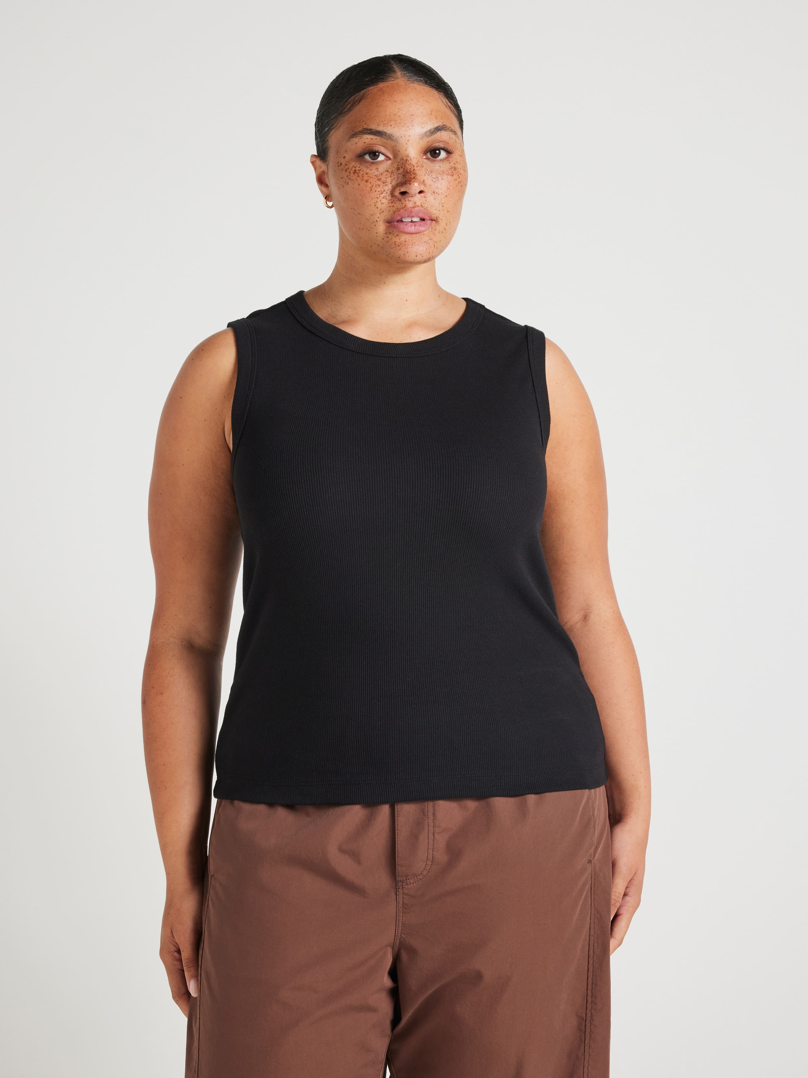 Curve High Neck Tank