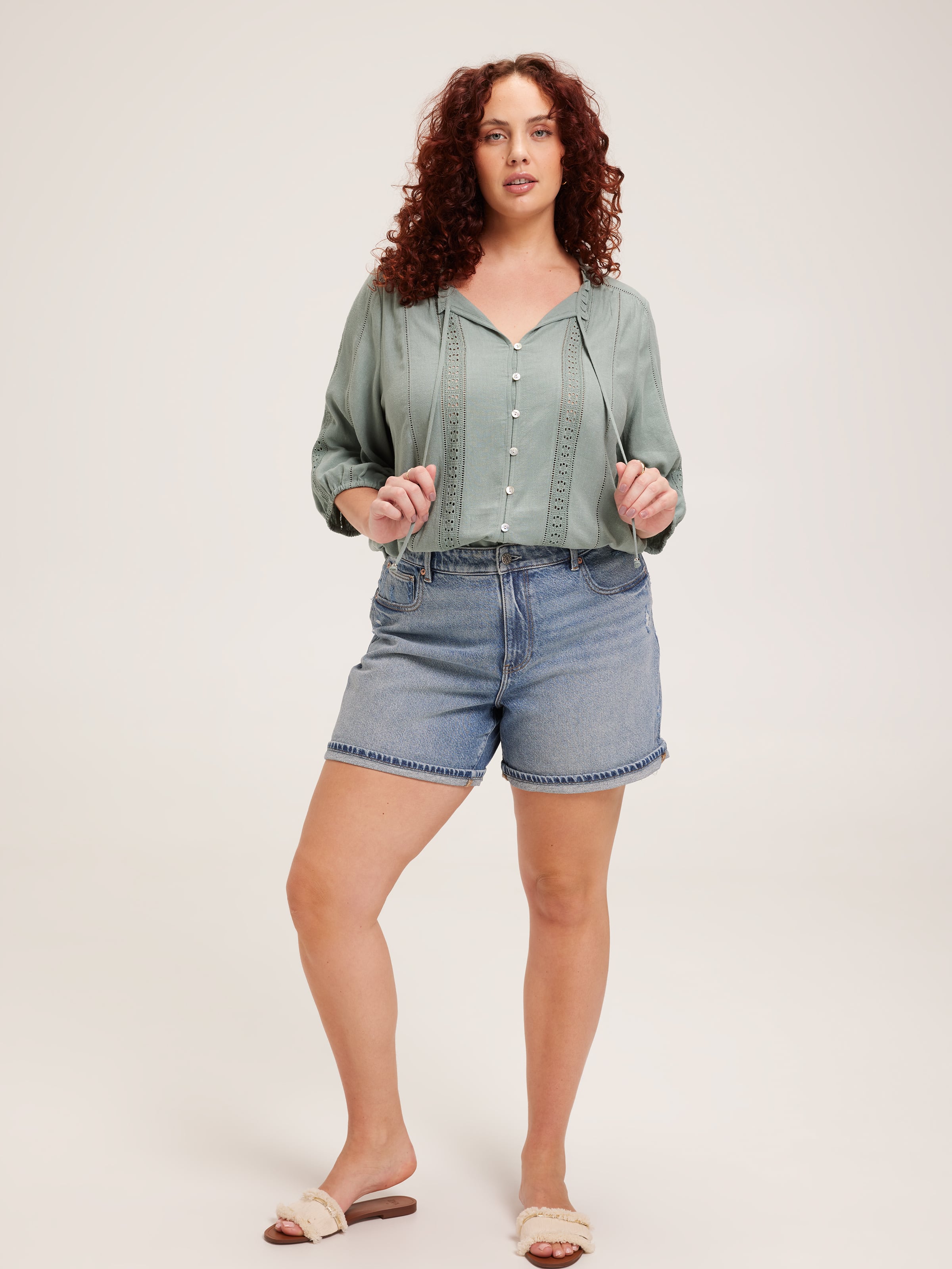 Curve Autumn 3/4 Sleeve Top
