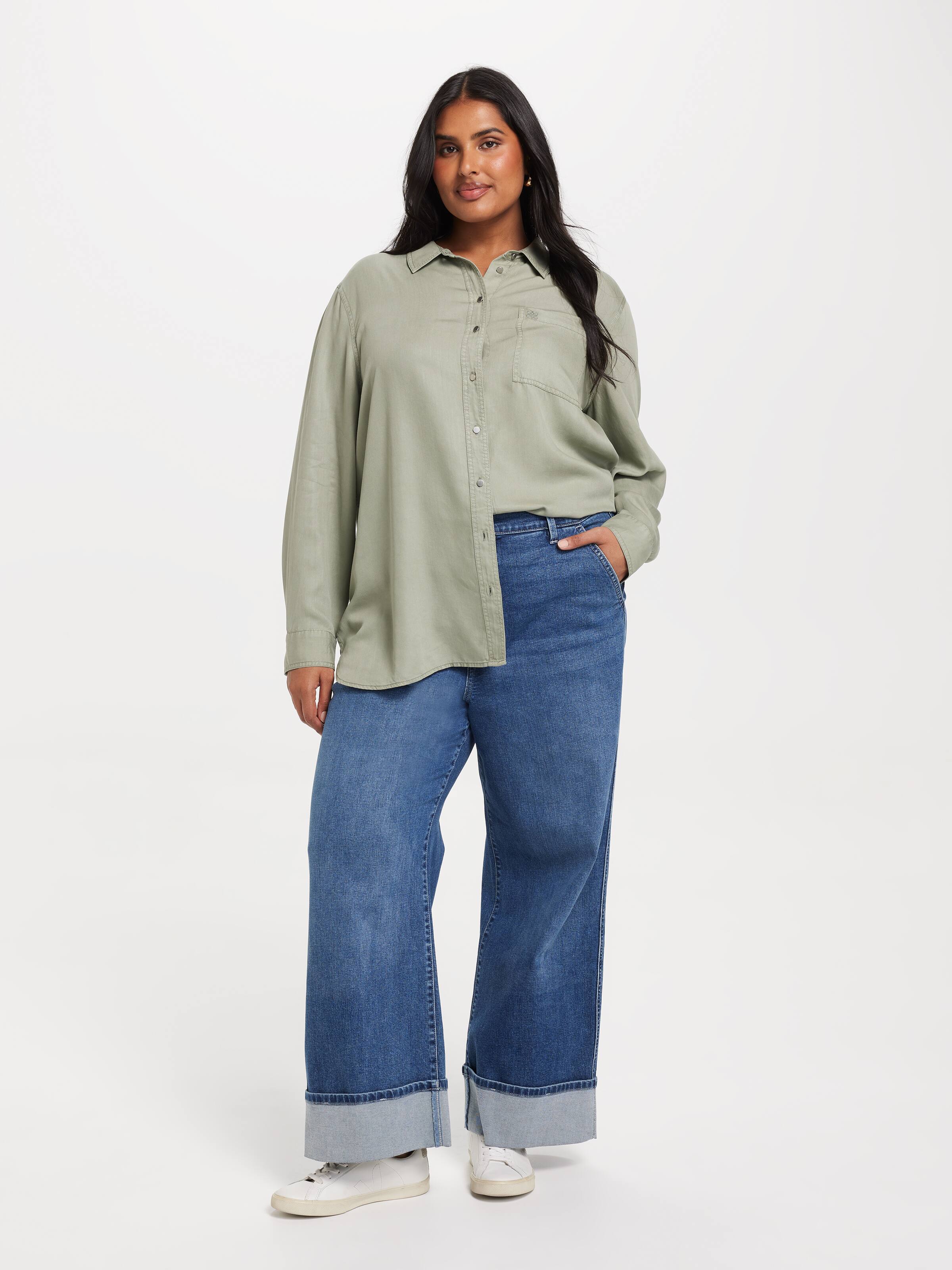 Curve Avril Lyocell Shirt