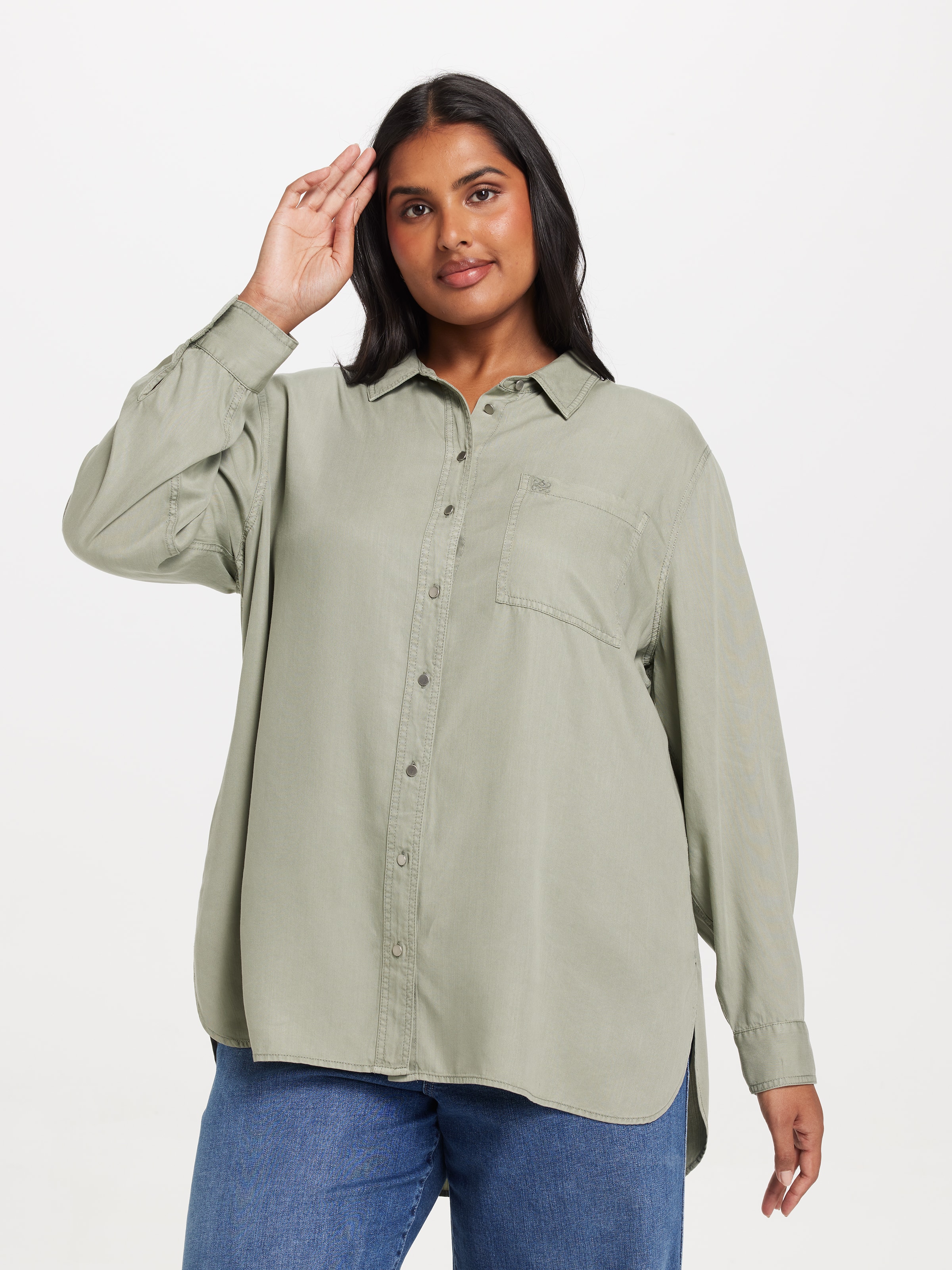 Curve Avril Lyocell Shirt