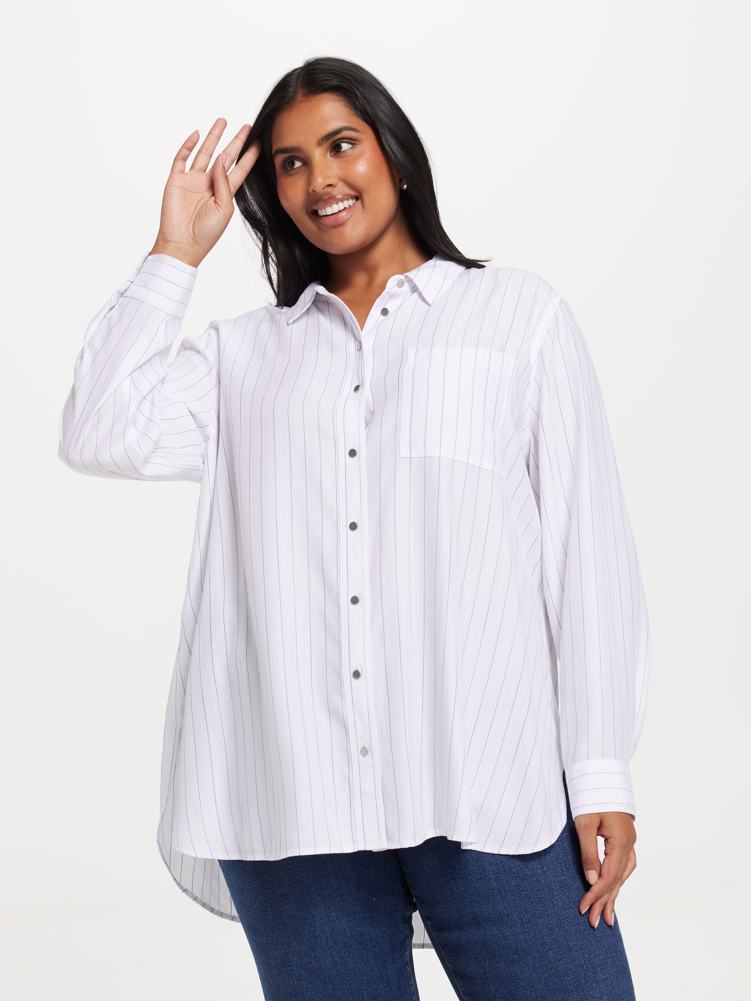 Curve Avril Lyocell Shirt