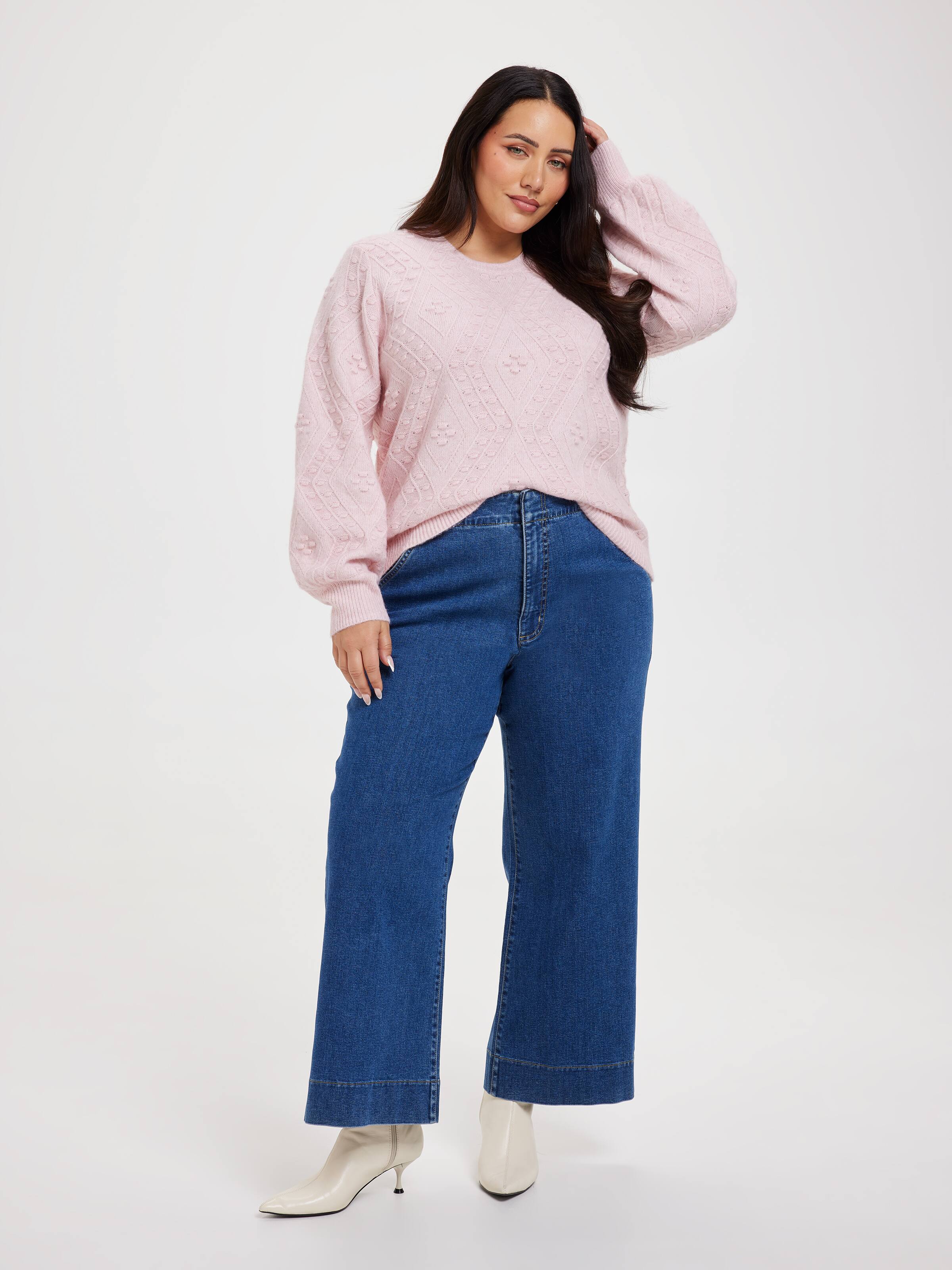 Curve Tia Diamond Detail Pullover