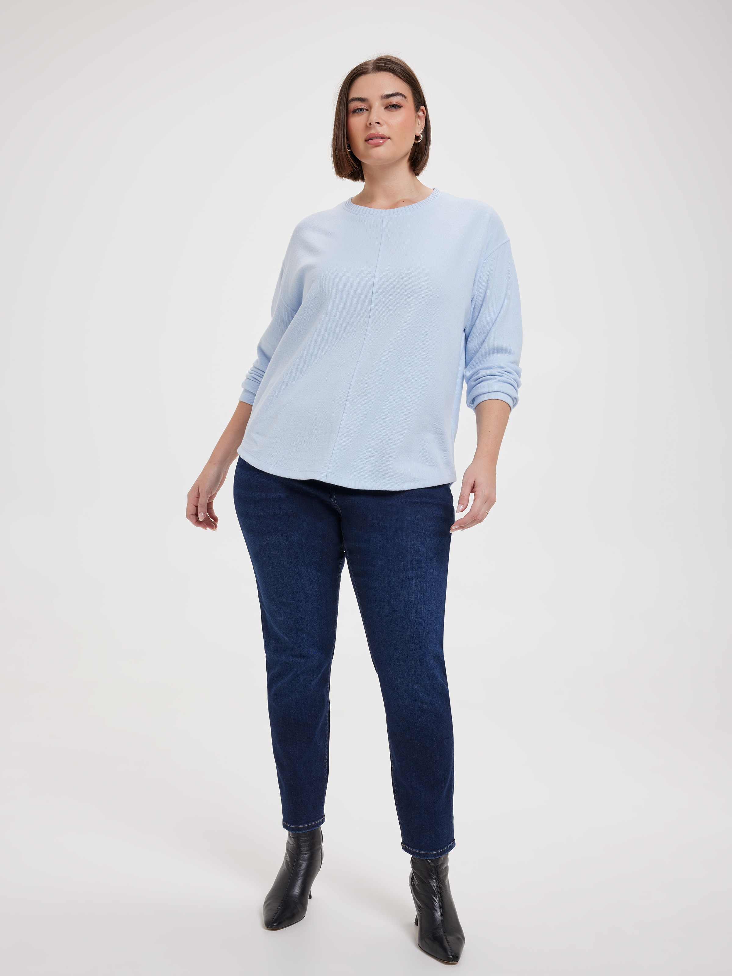Curve Margot Relaxed Seam Top