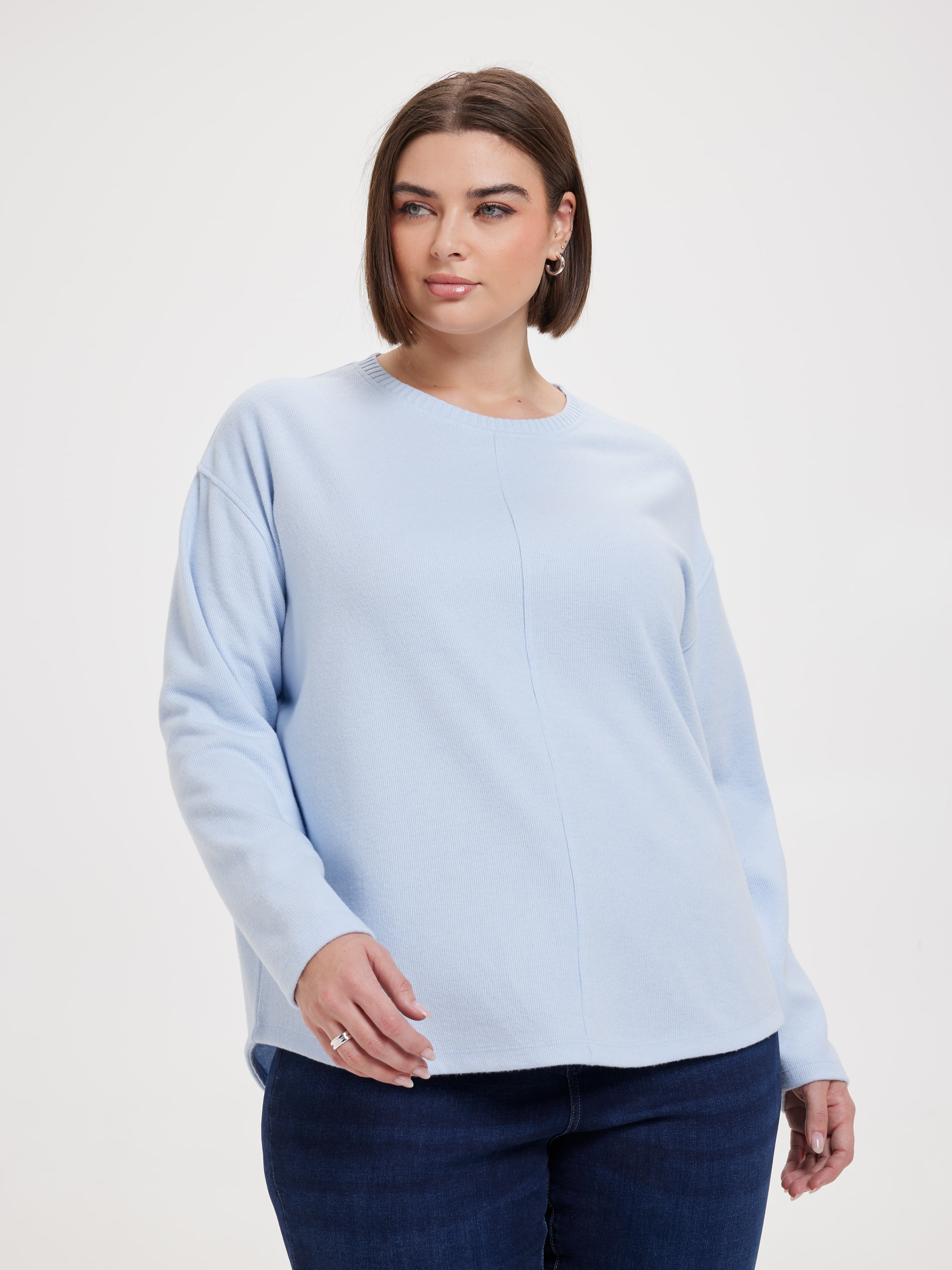 Curve Margot Relaxed Seam Top